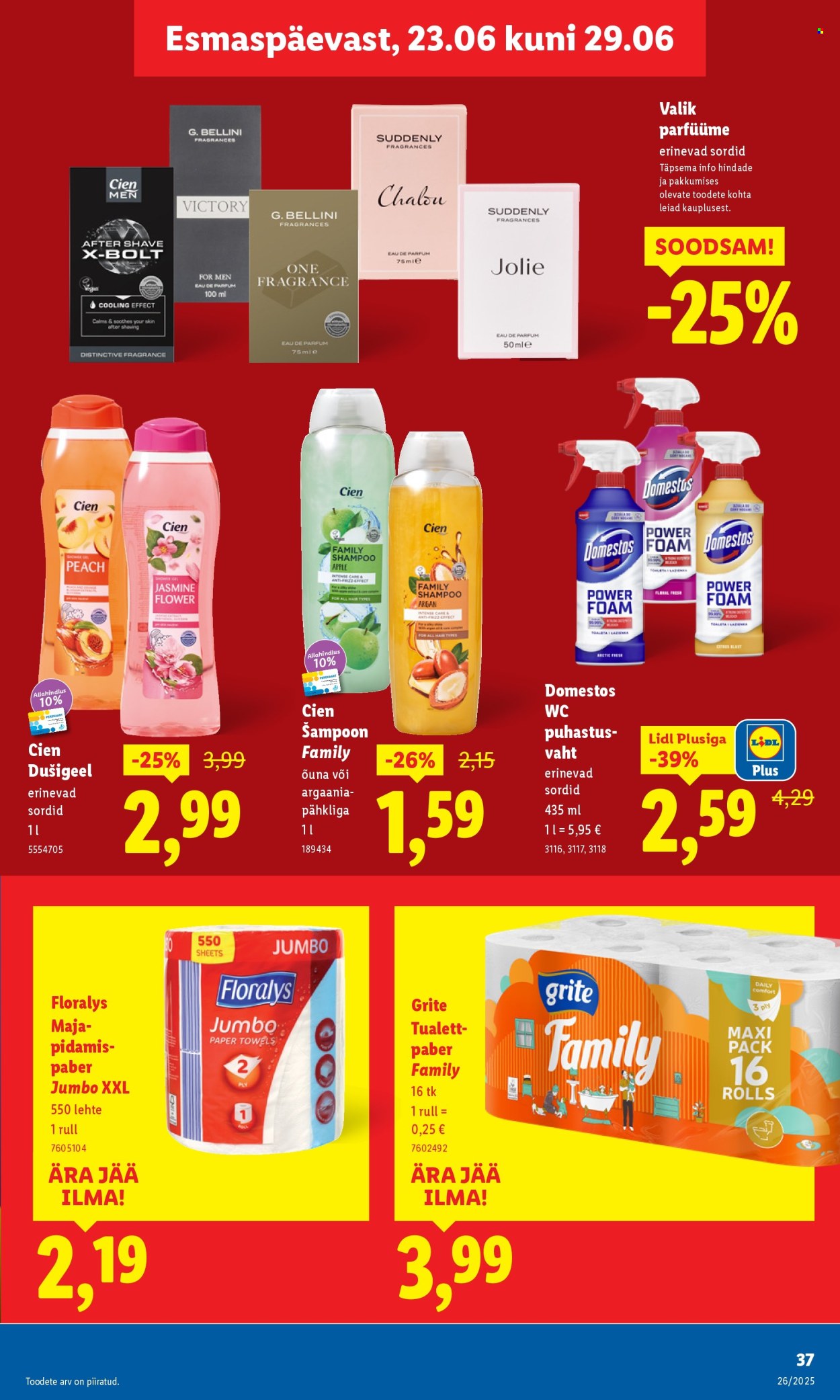 Lidl kliendileht - 26.06.2025 - 29.06.2025. Lehekülg 37