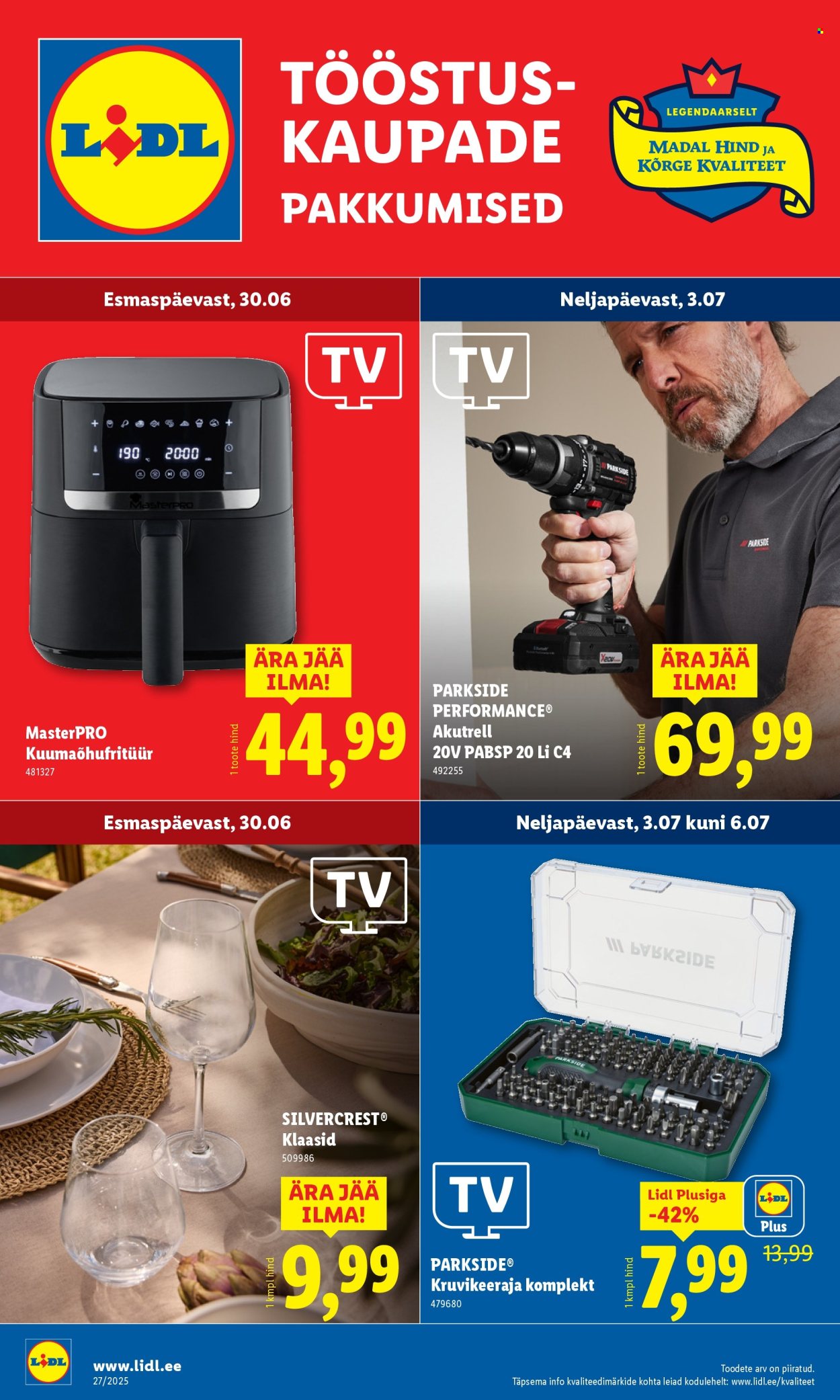 Lidl kliendileht - 30.06.2025 - 06.07.2025. Lehekülg 1