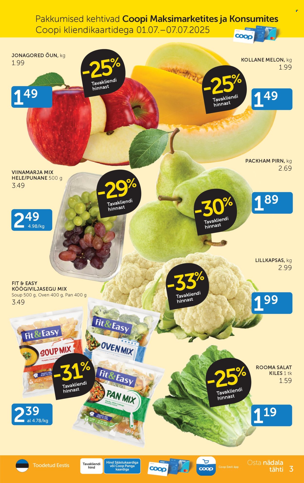 Coop kliendileht - 01.07.2025 - 07.07.2025. Lehekülg 3