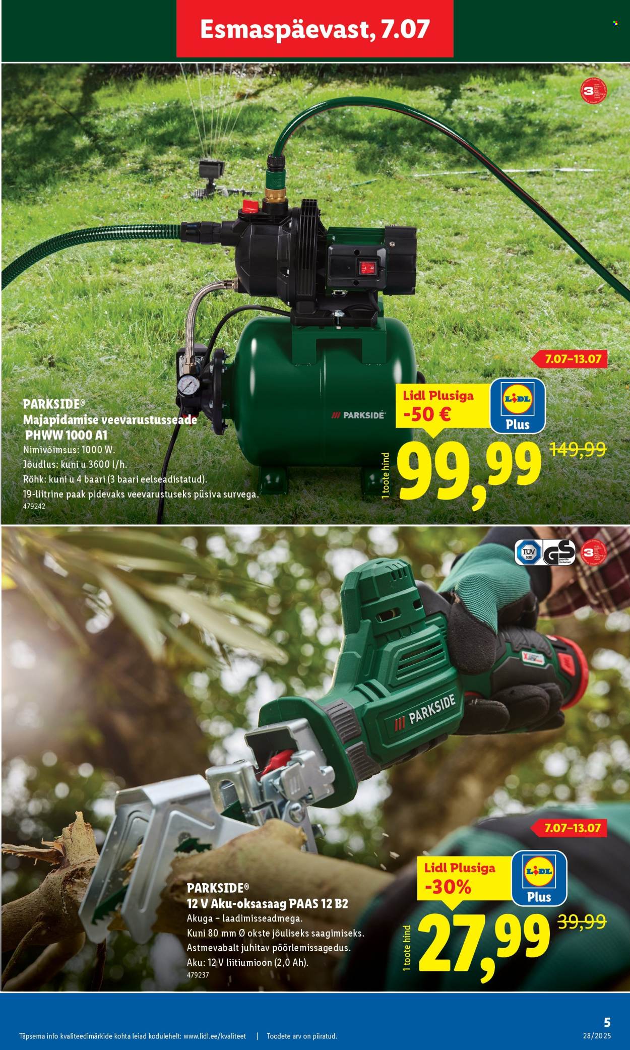 Lidl kliendileht - 07.07.2025 - 13.07.2025. Lehekülg 5