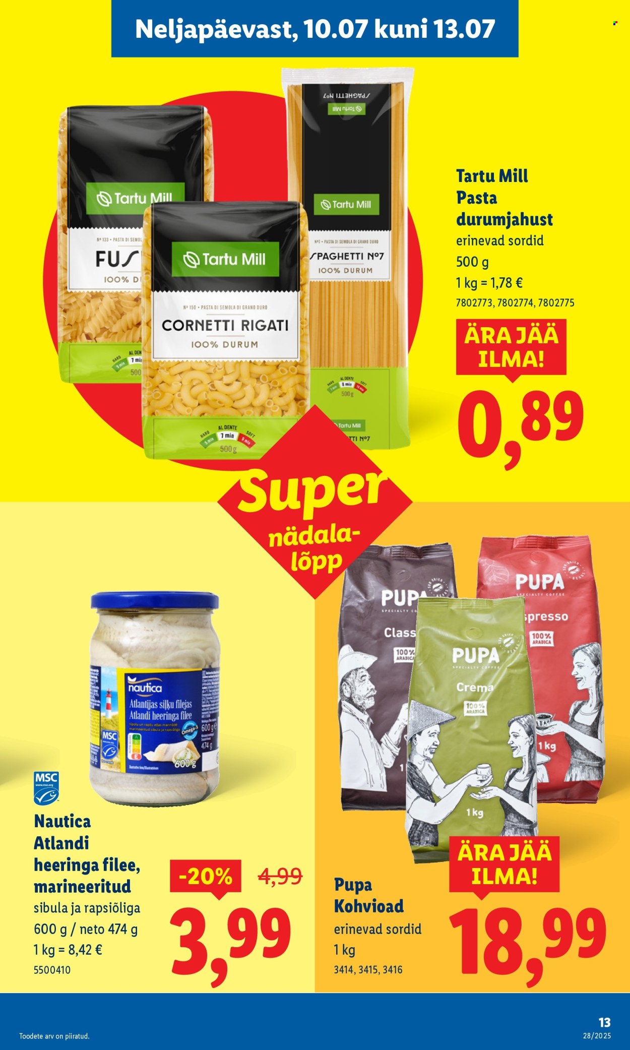 Lidl kliendileht - 10.07.2025 - 13.07.2025. Lehekülg 13