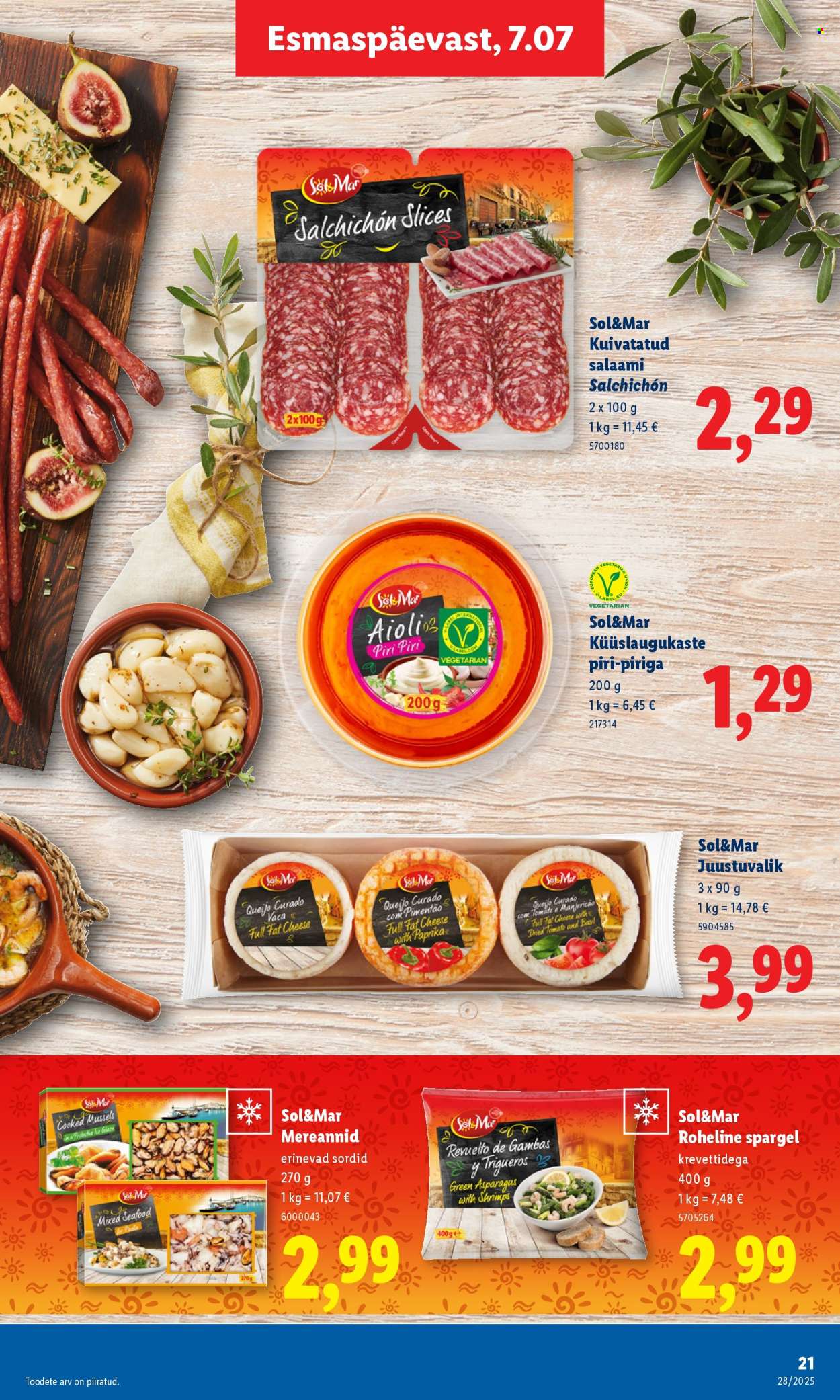 Lidl kliendileht - 10.07.2025 - 13.07.2025. Lehekülg 21