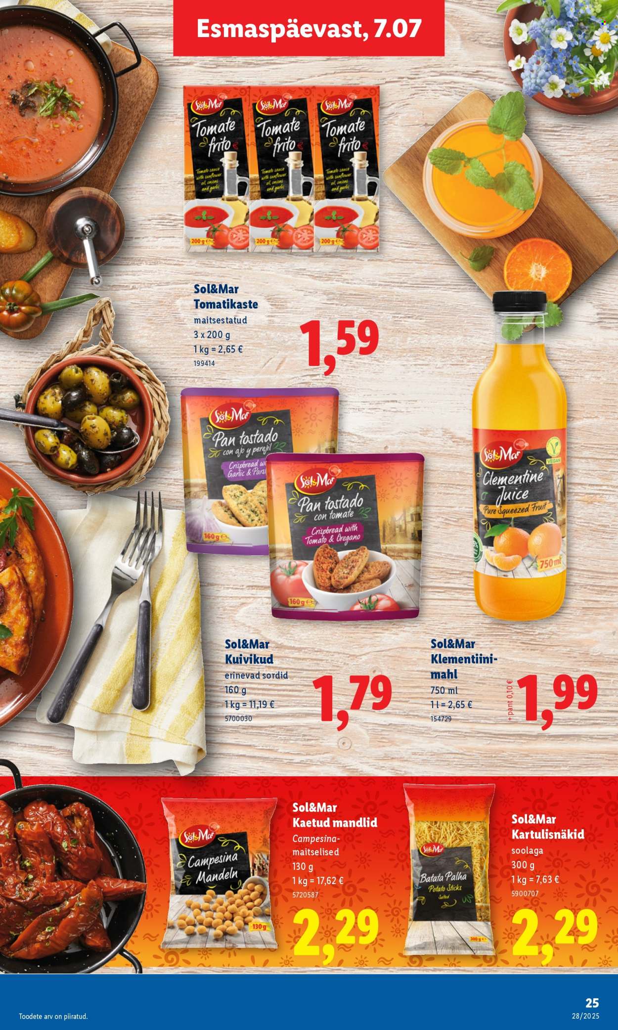 Lidl kliendileht - 10.07.2025 - 13.07.2025. Lehekülg 25