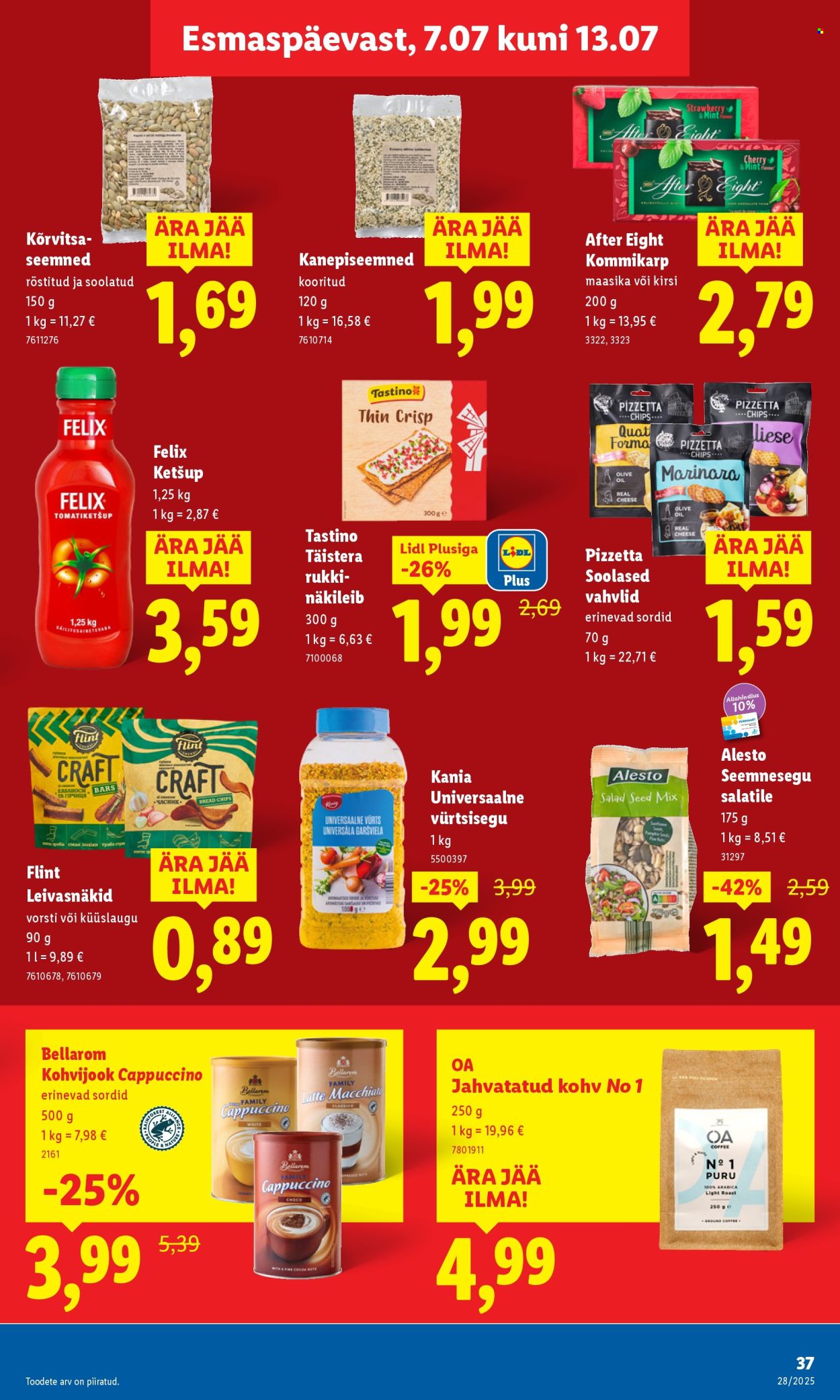 Lidl kliendileht - 10.07.2025 - 13.07.2025. Lehekülg 37