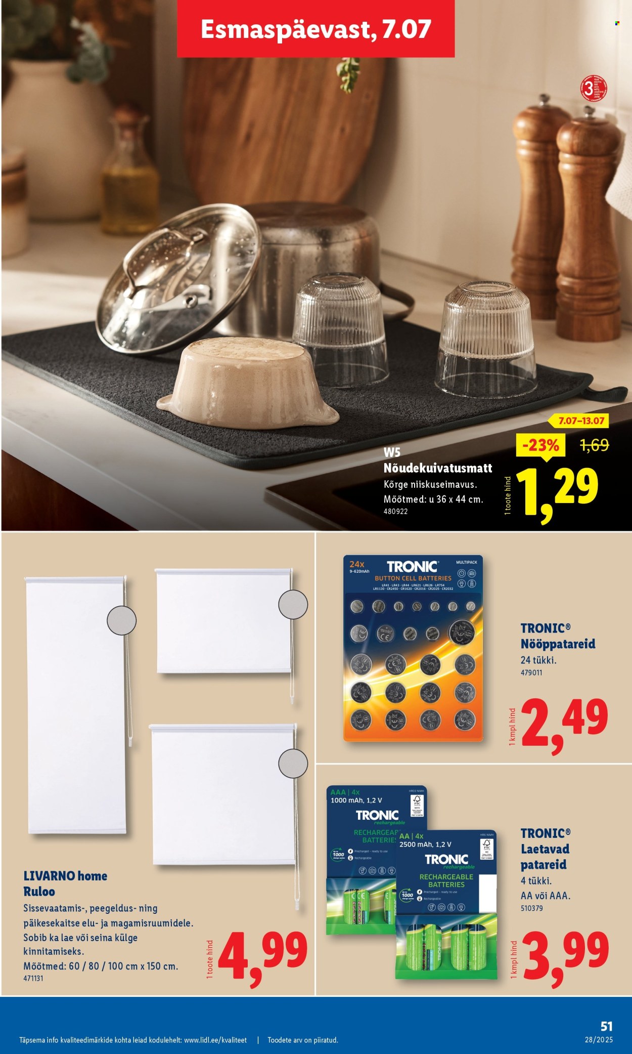 Lidl kliendileht - 10.07.2025 - 13.07.2025. Lehekülg 51