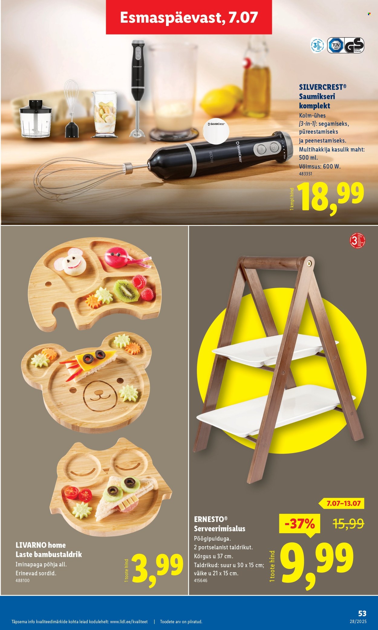 Lidl kliendileht - 10.07.2025 - 13.07.2025. Lehekülg 53