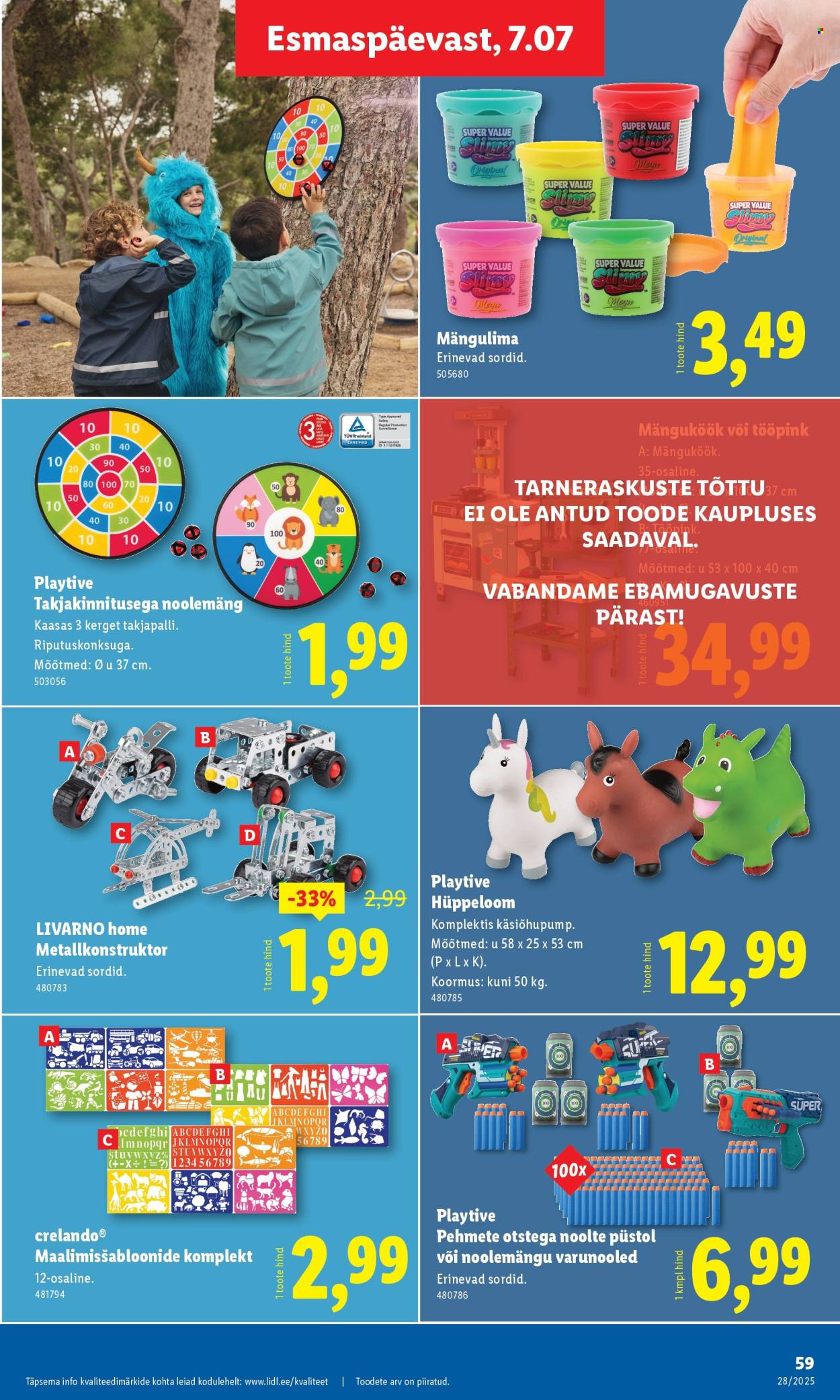 Lidl kliendileht - 10.07.2025 - 13.07.2025. Lehekülg 59