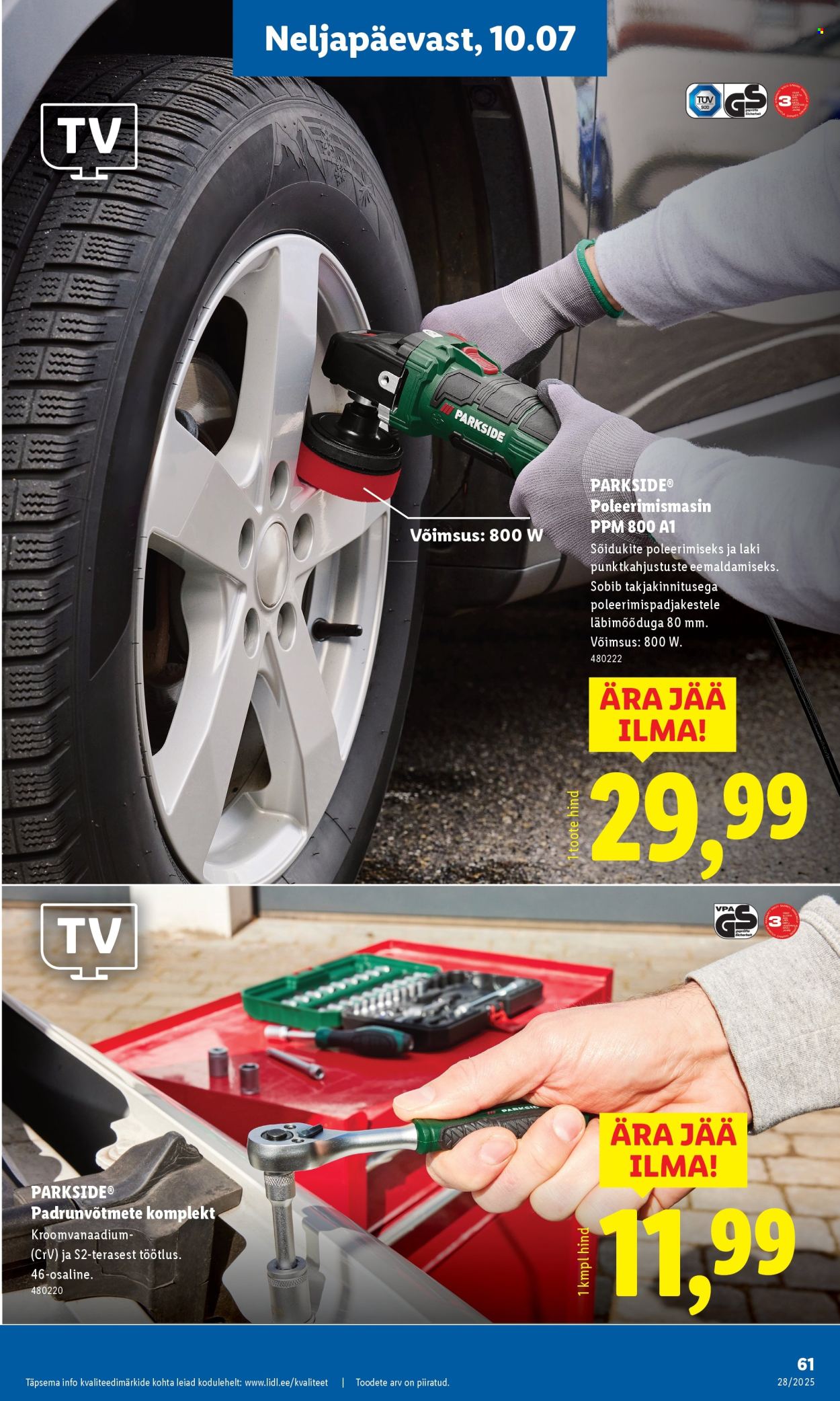 Lidl kliendileht - 10.07.2025 - 13.07.2025. Lehekülg 61