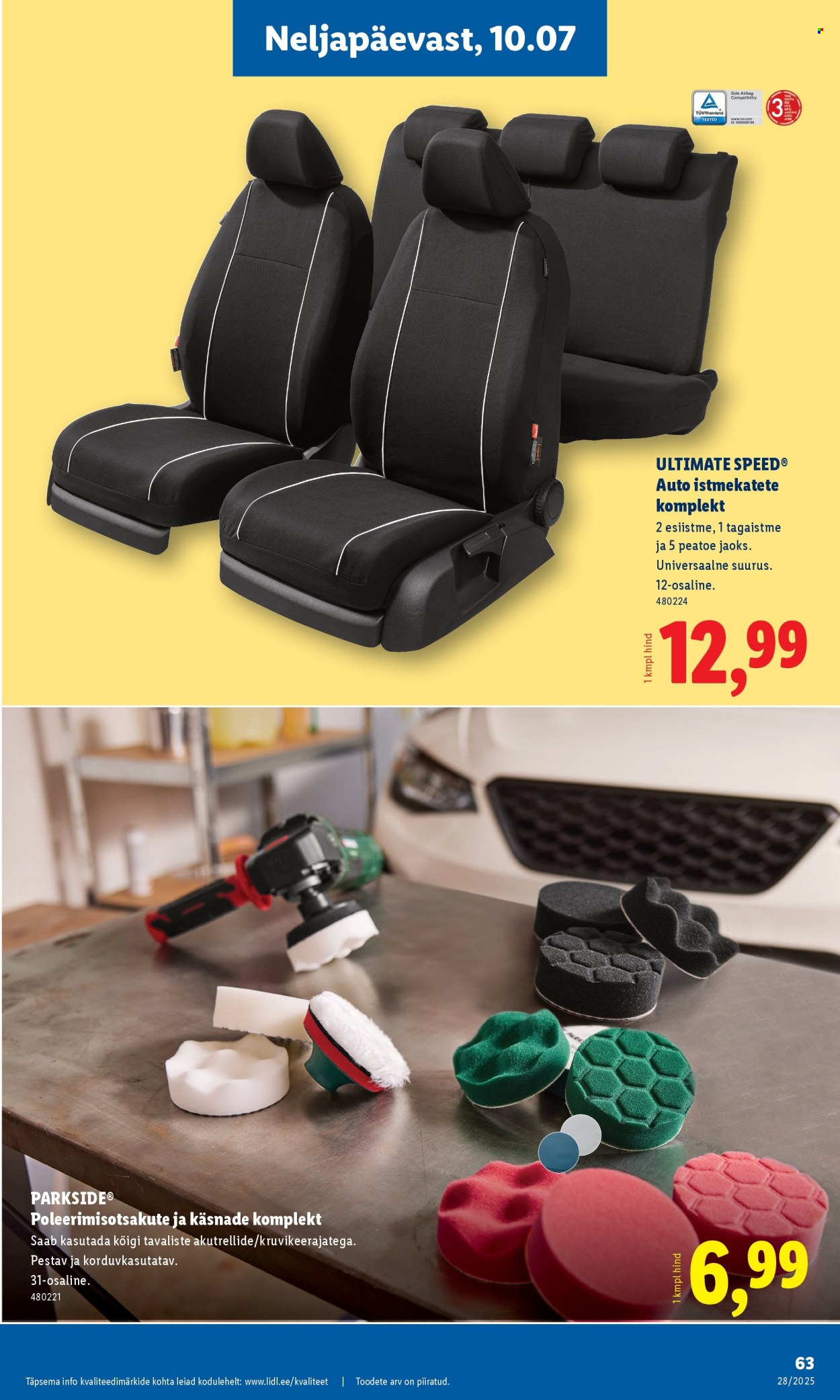 Lidl kliendileht - 10.07.2025 - 13.07.2025. Lehekülg 63