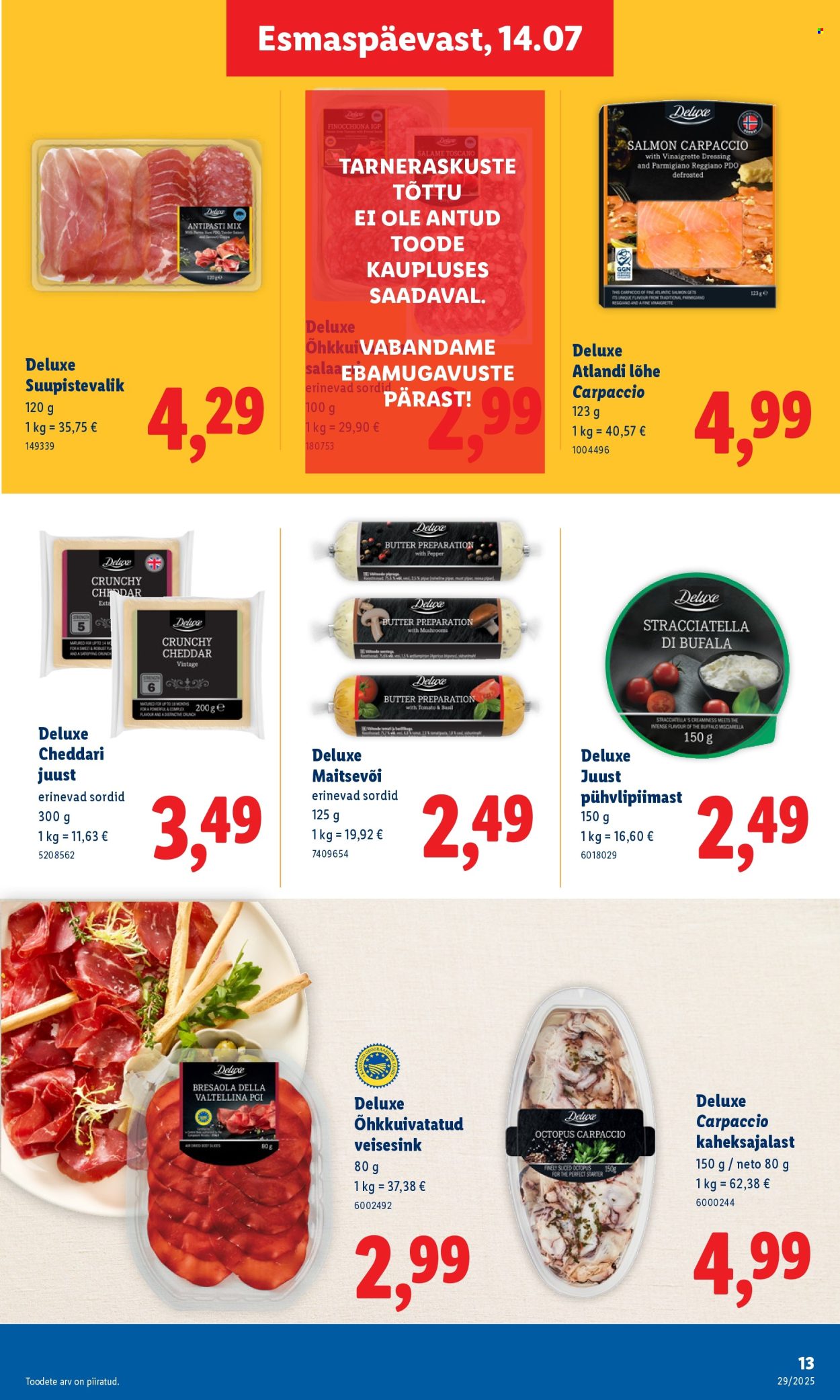Lidl kliendileht - 14.07.2025 - 20.07.2025. Lehekülg 13