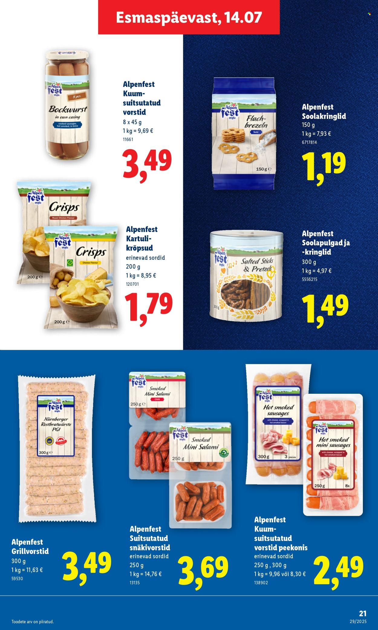 Lidl kliendileht - 14.07.2025 - 20.07.2025. Lehekülg 21