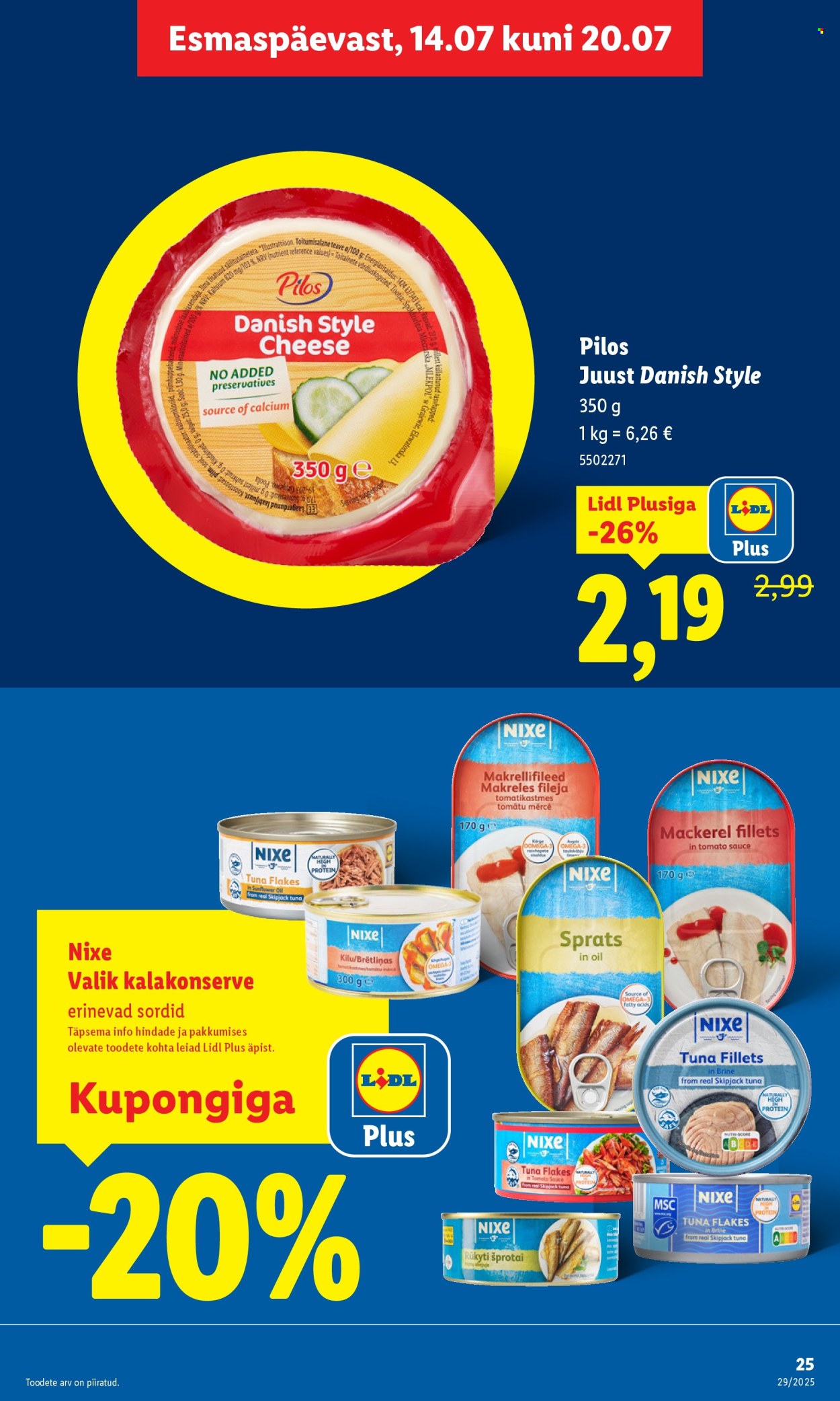 Lidl kliendileht - 14.07.2025 - 20.07.2025. Lehekülg 25