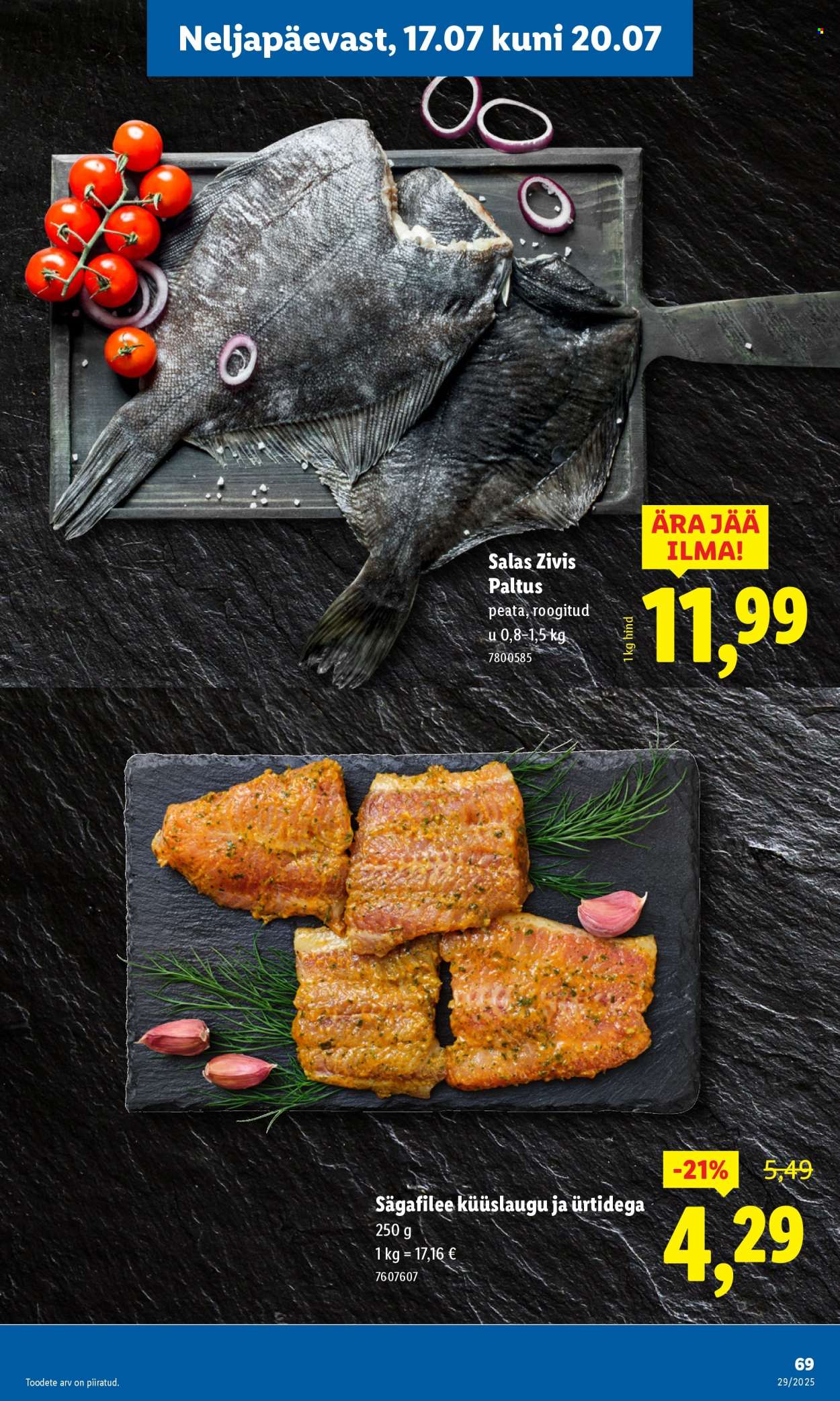 Lidl kliendileht - 14.07.2025 - 20.07.2025. Lehekülg 69