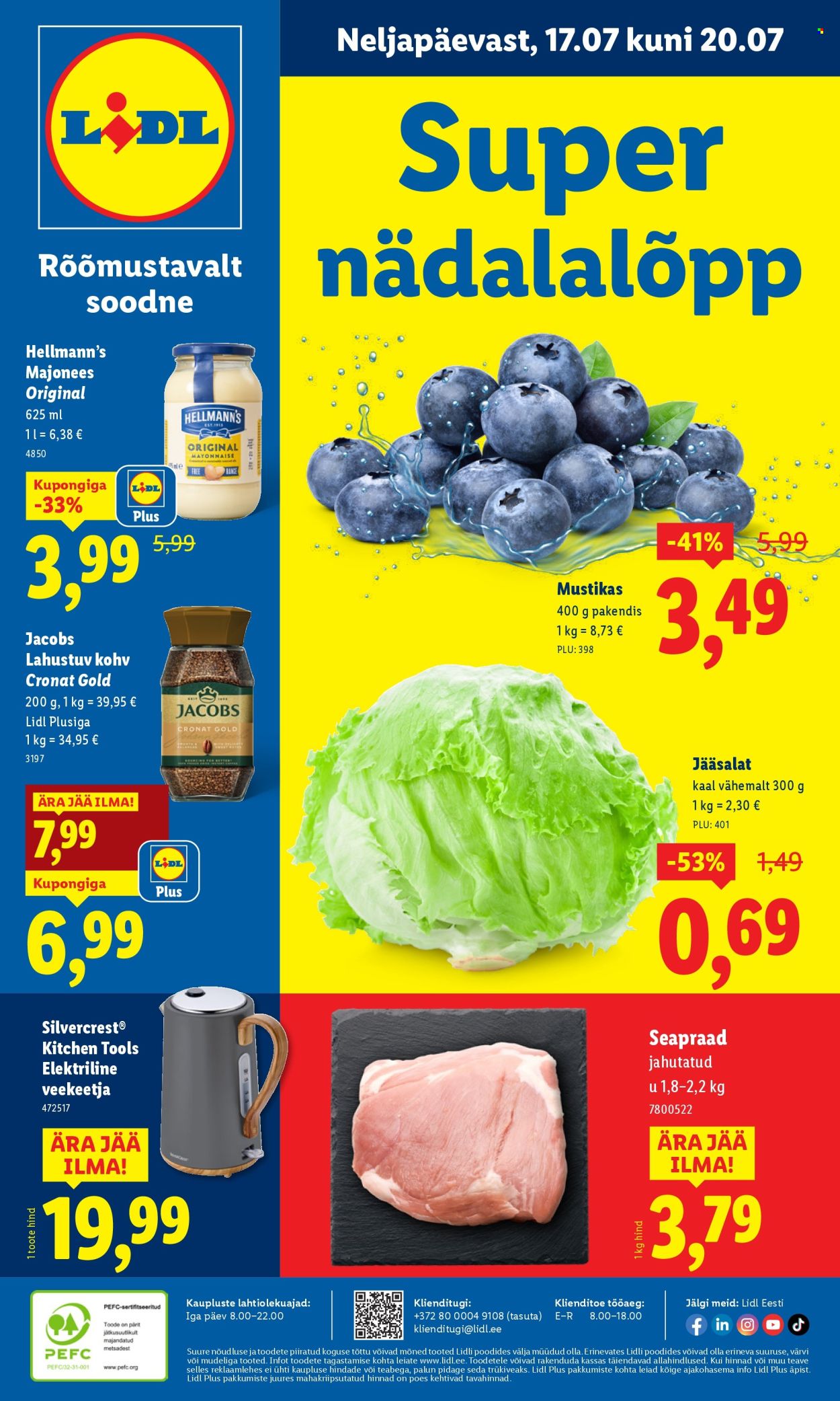 Lidl kliendileht - 14.07.2025 - 20.07.2025. Lehekülg 72