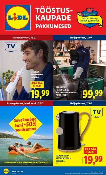 Kaupluse Lidl kliendileht - 14.07.2025 - 20.07.2025.
