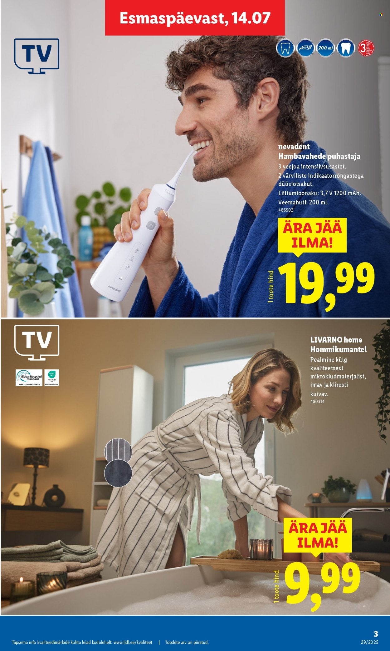 Lidl kliendileht - 14.07.2025 - 20.07.2025. Lehekülg 3