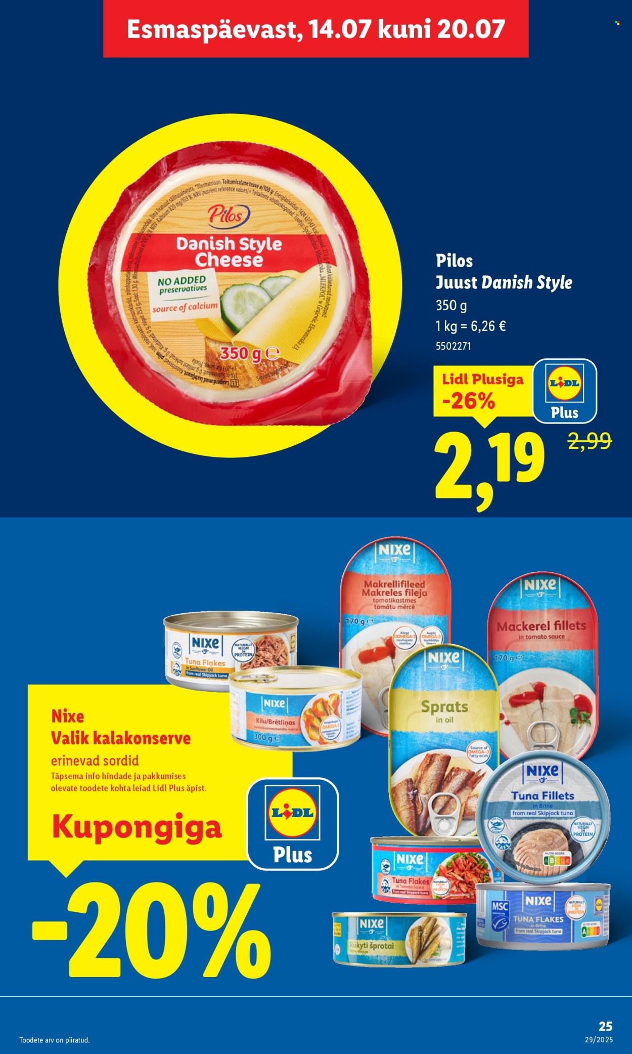 Lidl kliendileht - 17.07.2025 - 20.07.2025. Lehekülg 25