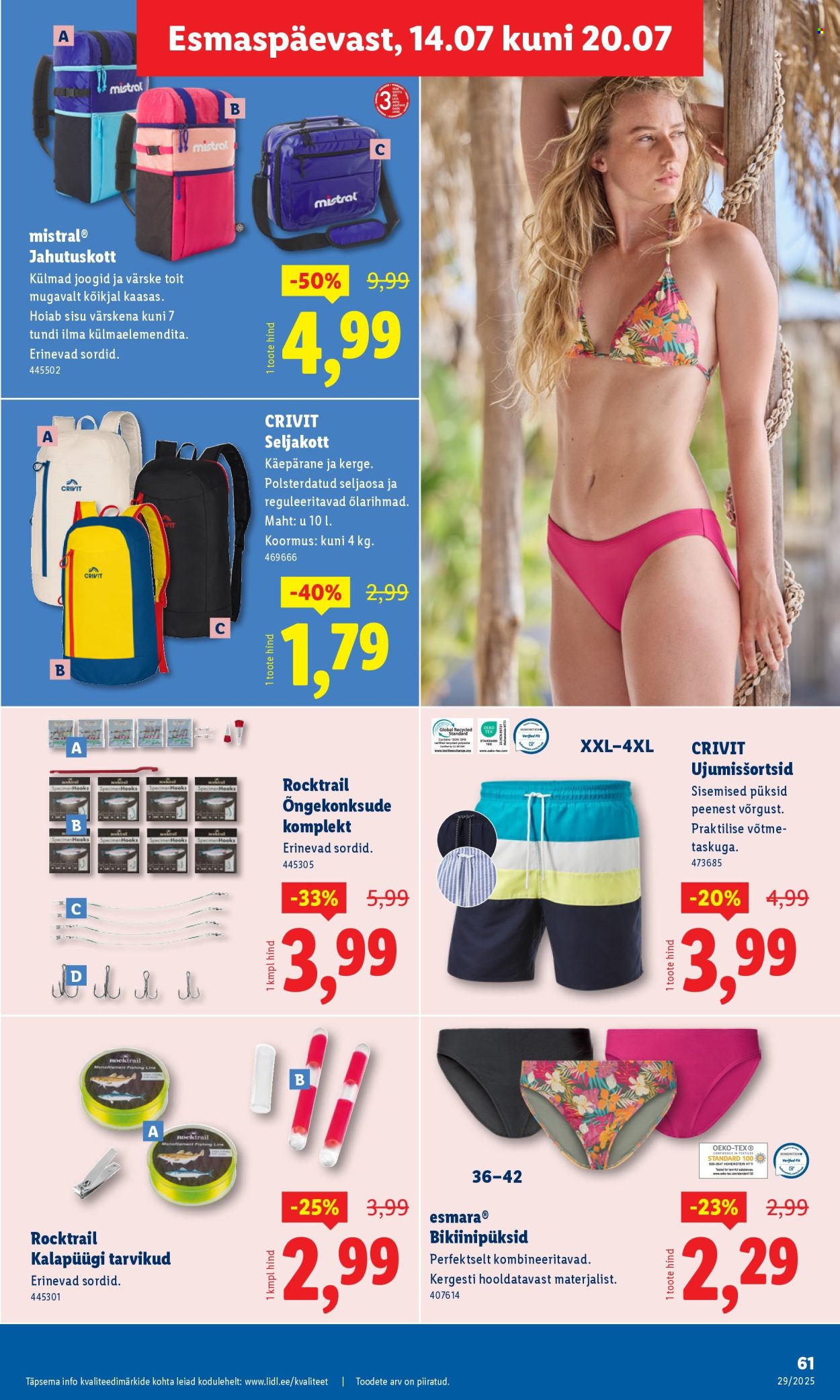 Lidl kliendileht - 17.07.2025 - 20.07.2025. Lehekülg 61