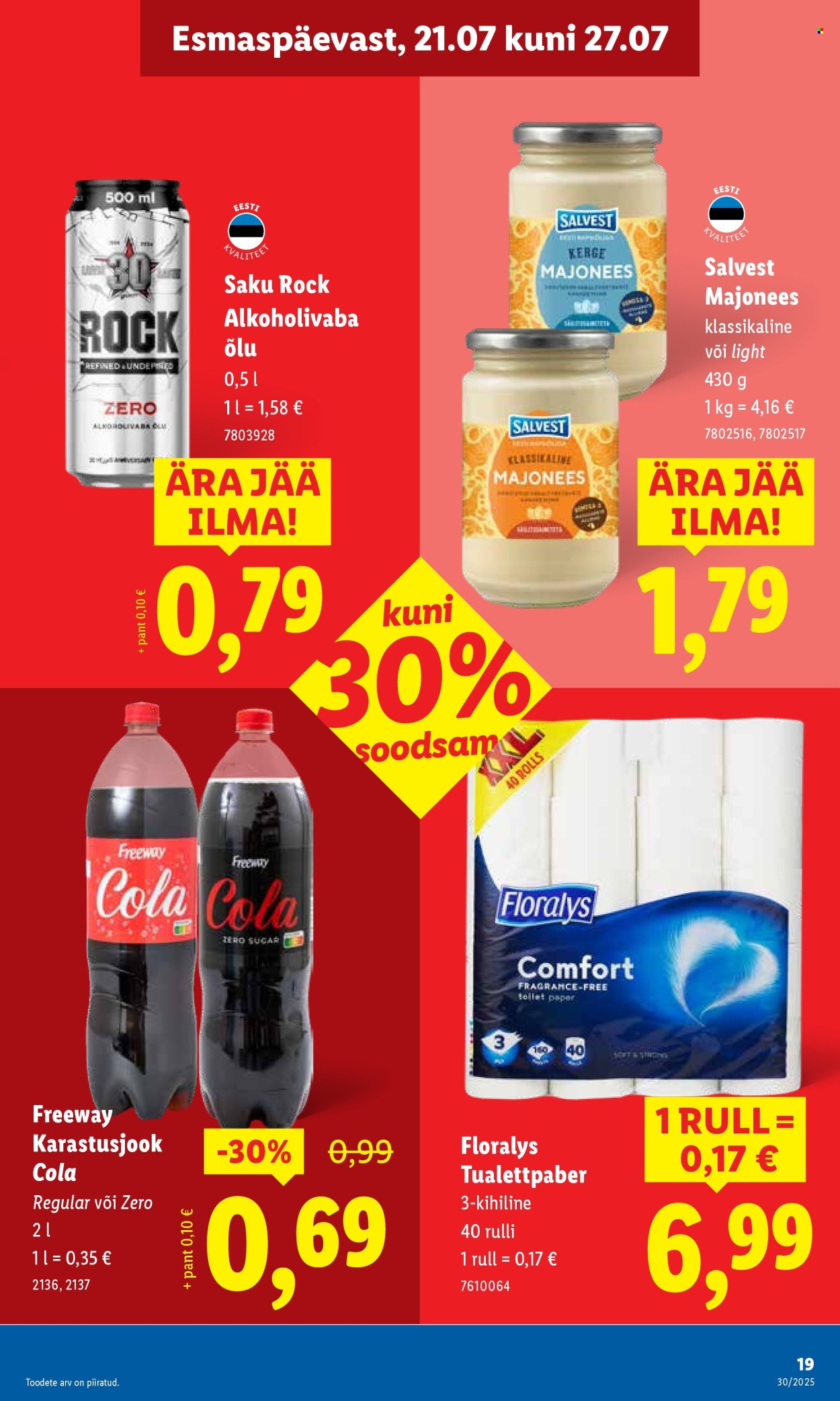 Lidl kliendileht - 21.07.2025 - 27.07.2025. Lehekülg 19