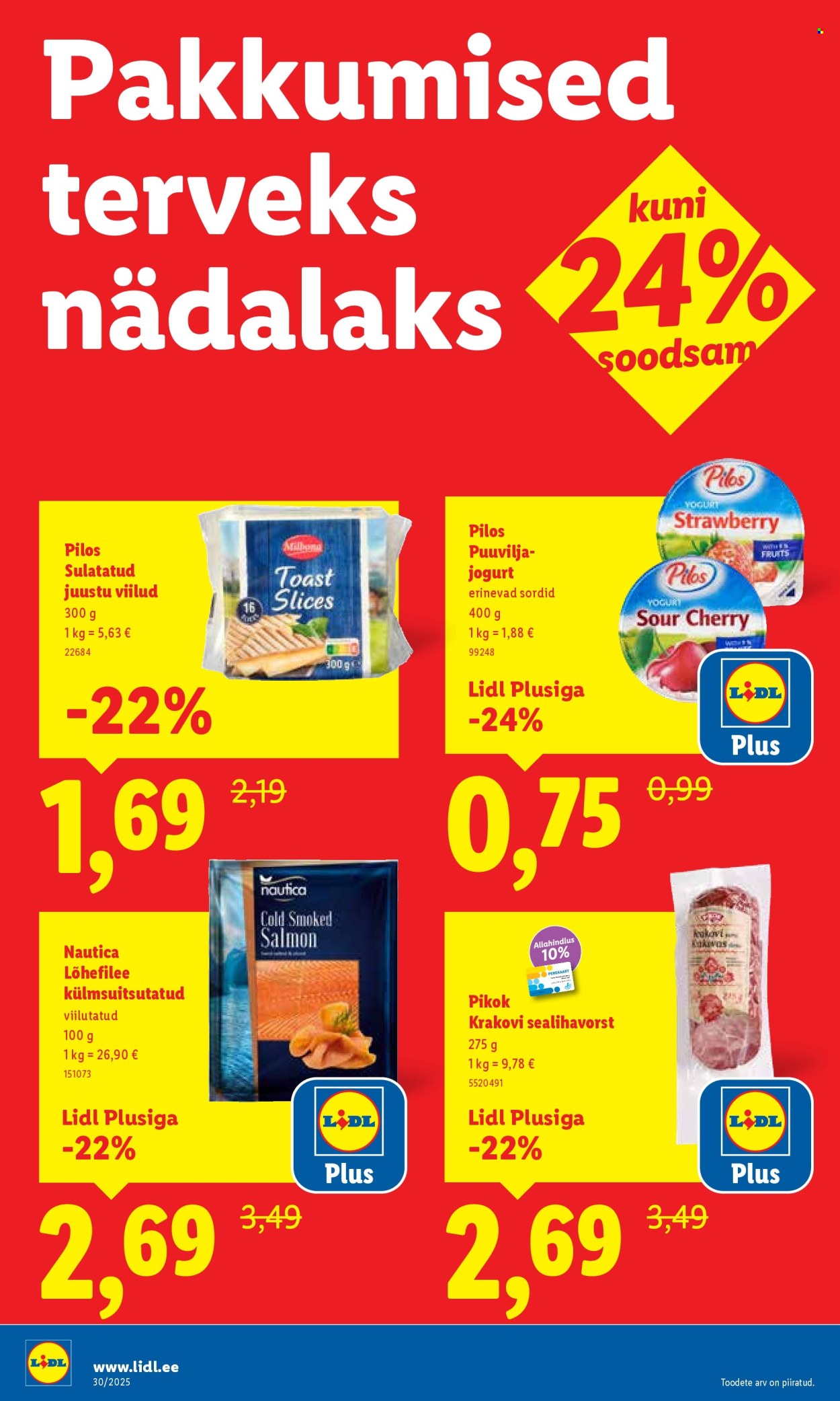 Lidl kliendileht - 21.07.2025 - 27.07.2025. Lehekülg 24