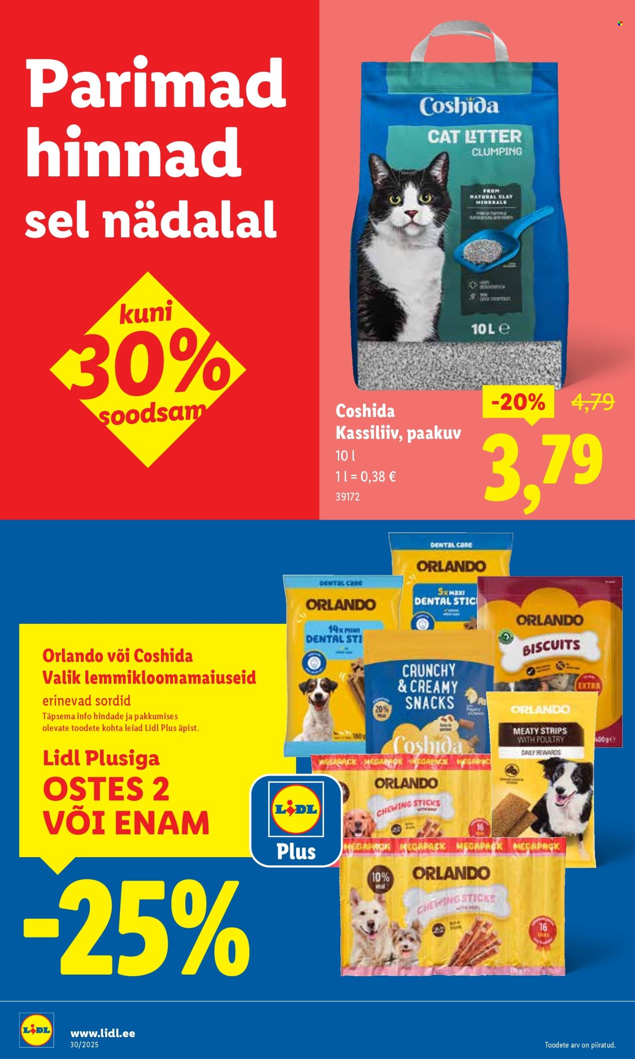 Lidl kliendileht - 21.07.2025 - 27.07.2025. Lehekülg 30