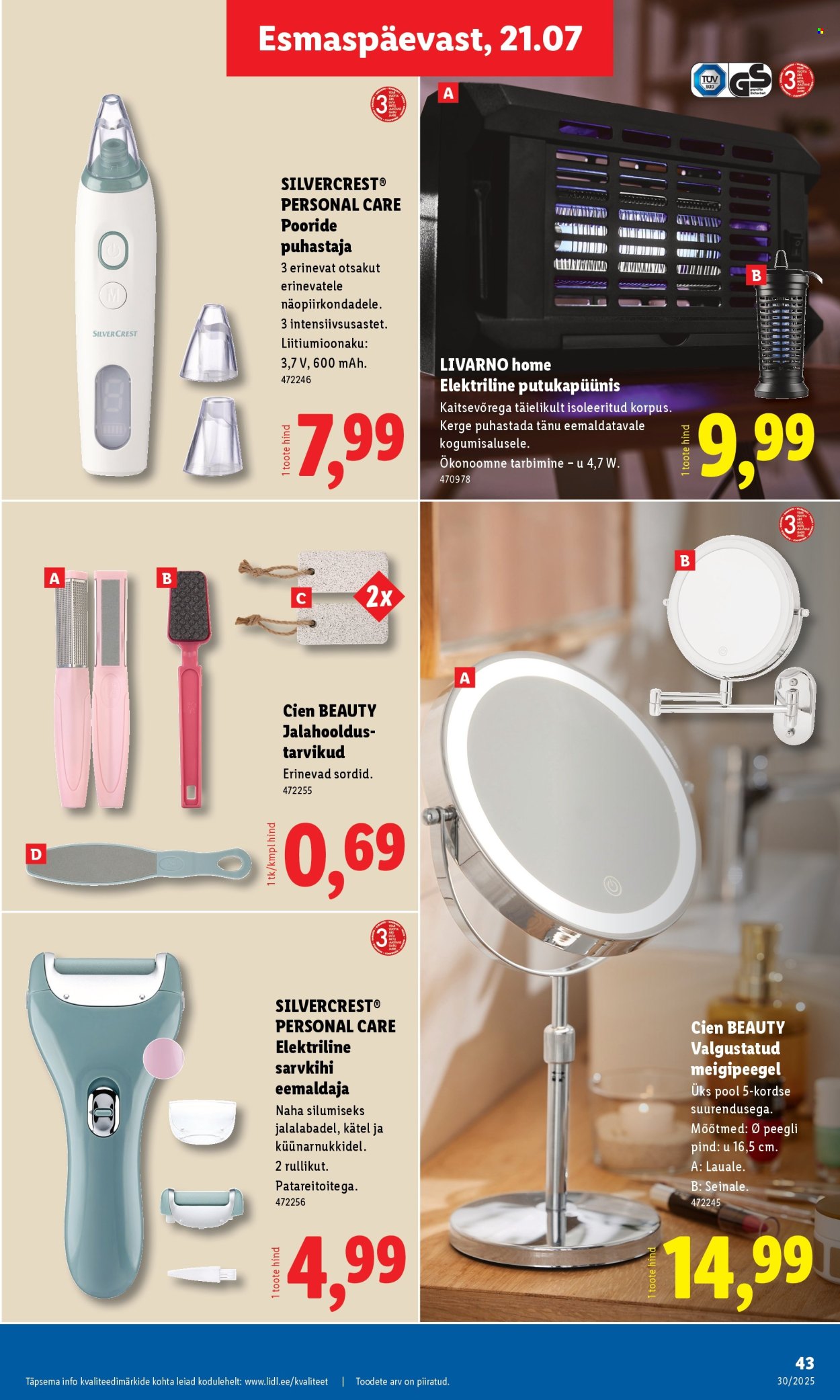 Lidl kliendileht - 21.07.2025 - 27.07.2025. Lehekülg 43