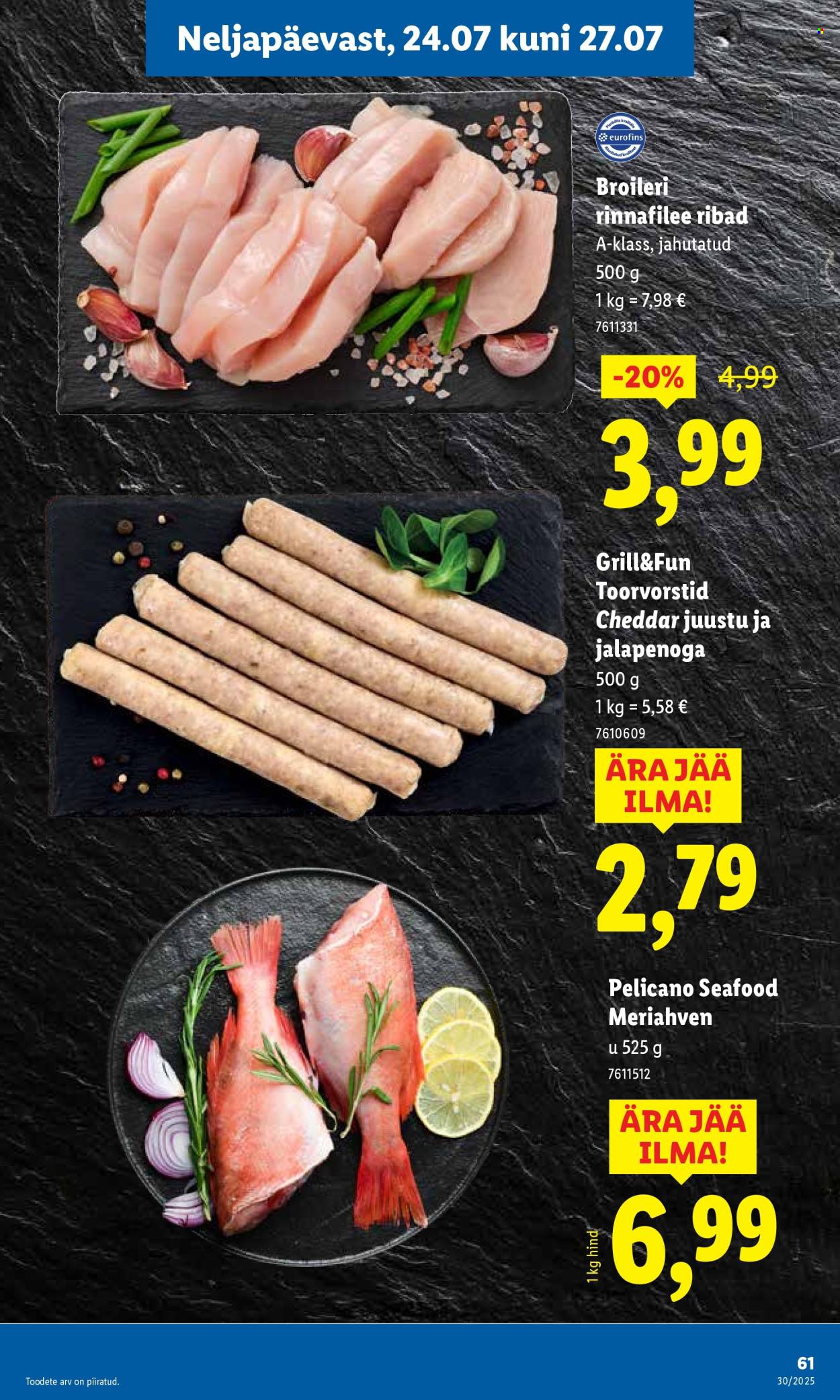 Lidl kliendileht - 21.07.2025 - 27.07.2025. Lehekülg 61