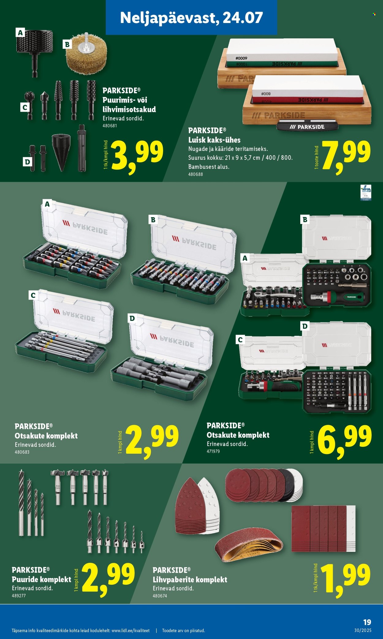 Lidl kliendileht - 21.07.2025 - 27.07.2025. Lehekülg 19