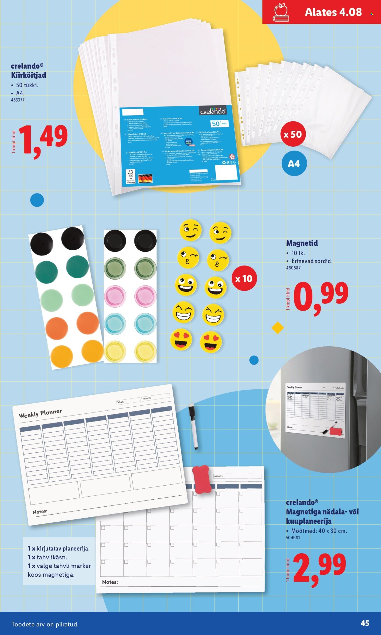Lidl kliendileht - 19.07.2025 - 11.08.2025. Lehekülg 45