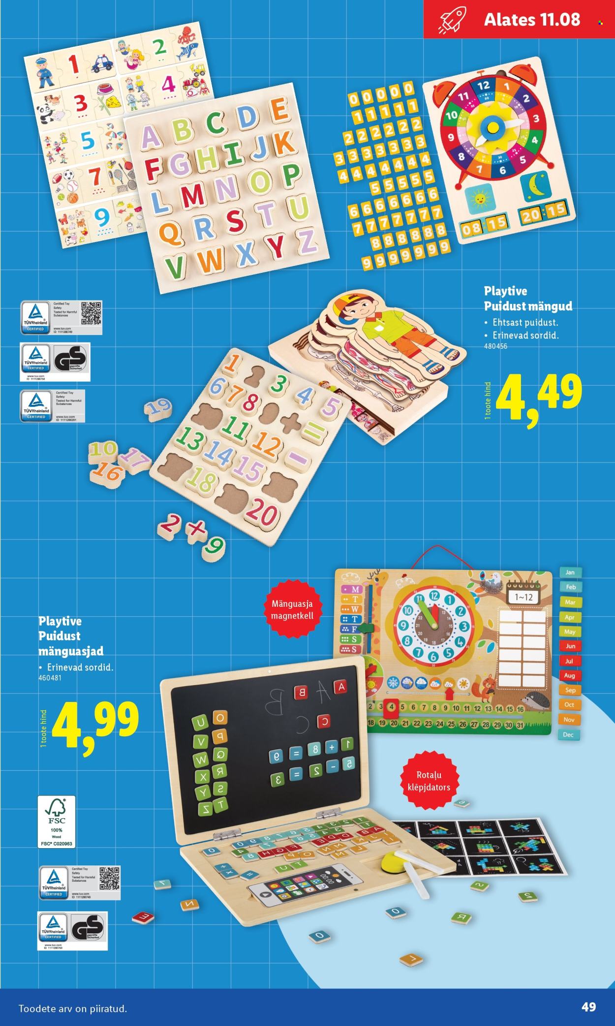 Lidl kliendileht - 19.07.2025 - 11.08.2025. Lehekülg 49