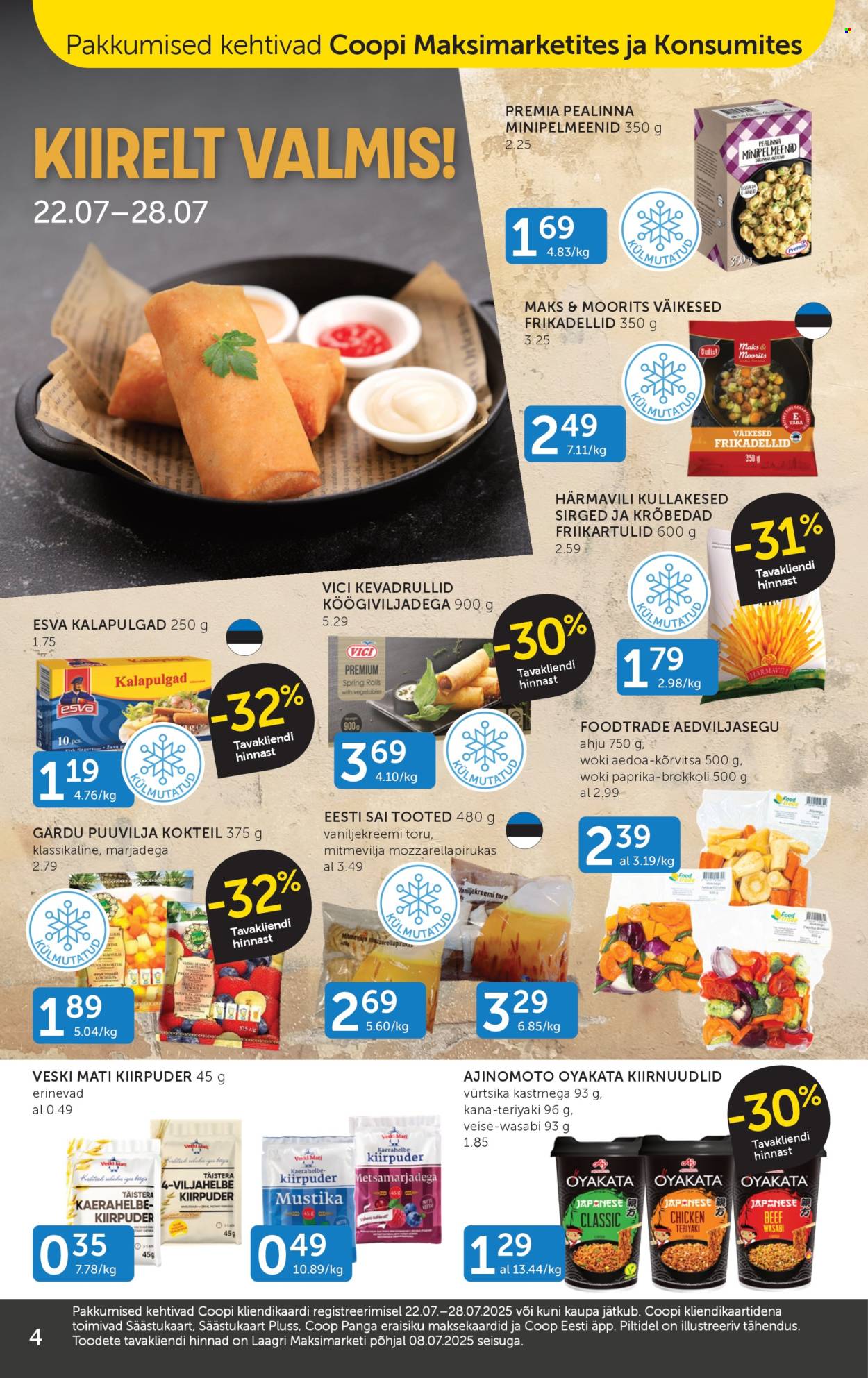 Coop kliendileht - 22.07.2025 - 28.07.2025. Lehekülg 4