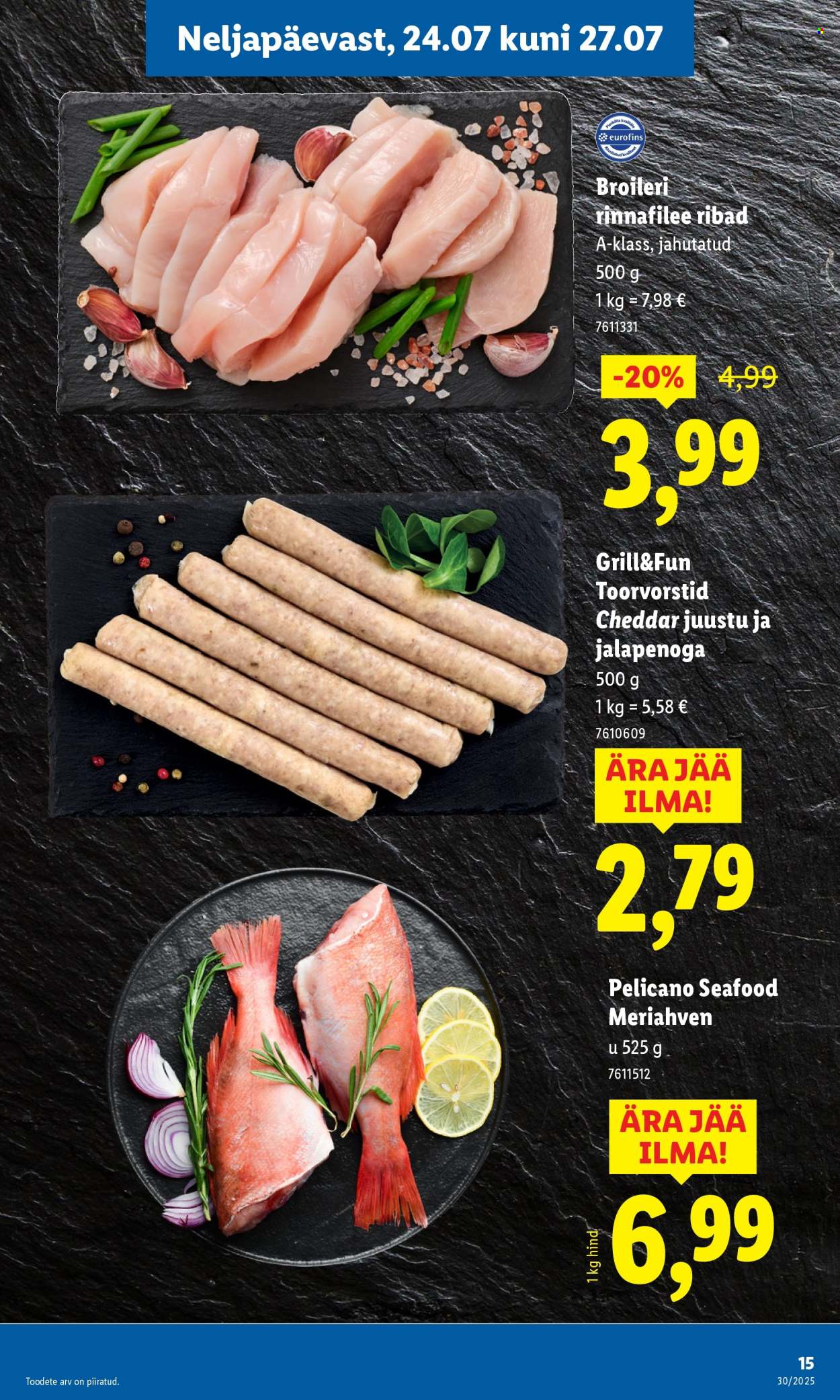 Lidl kliendileht - 24.07.2025 - 27.07.2025. Lehekülg 15