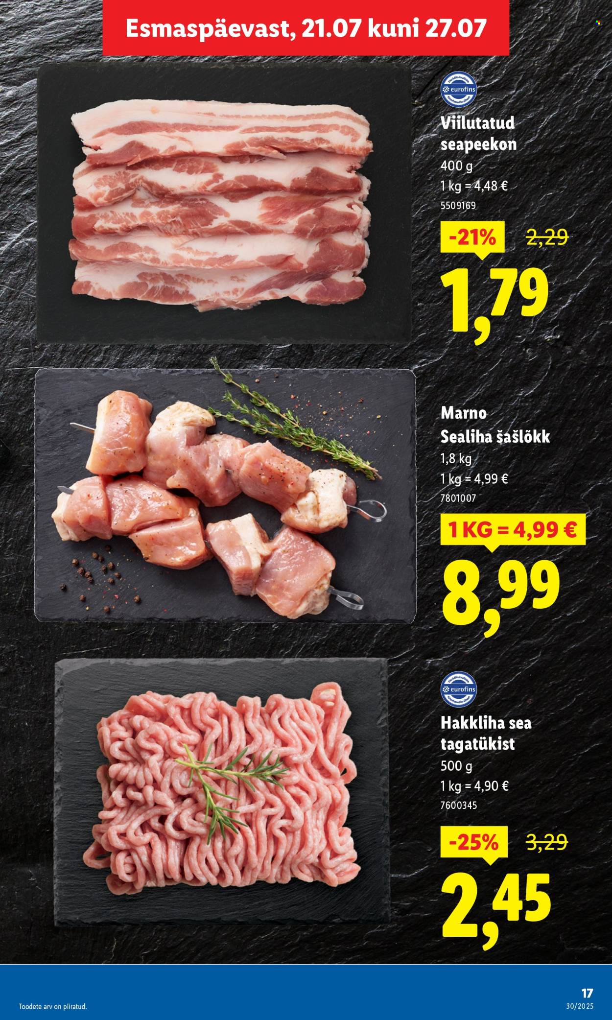 Lidl kliendileht - 24.07.2025 - 27.07.2025. Lehekülg 17