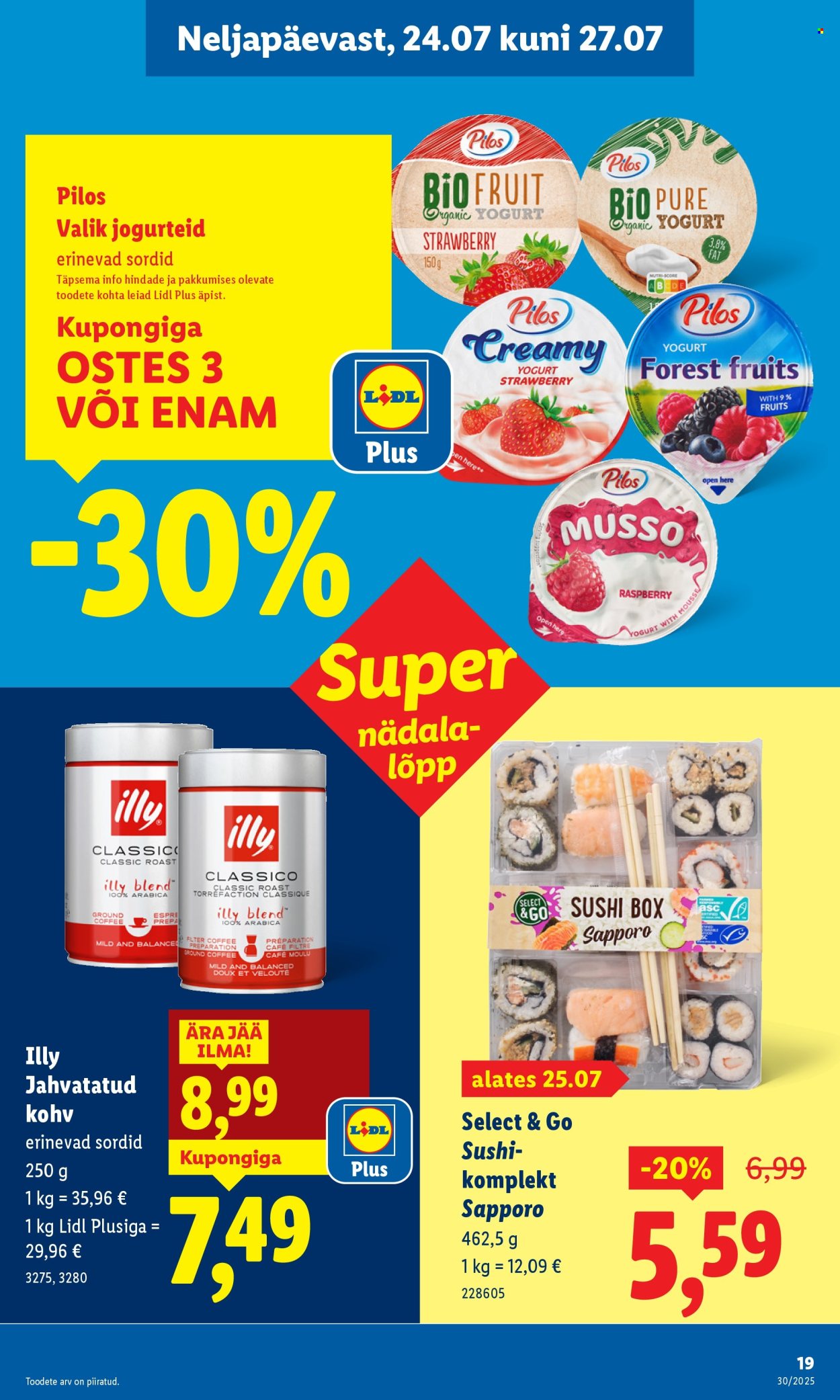 Lidl kliendileht - 24.07.2025 - 27.07.2025. Lehekülg 19