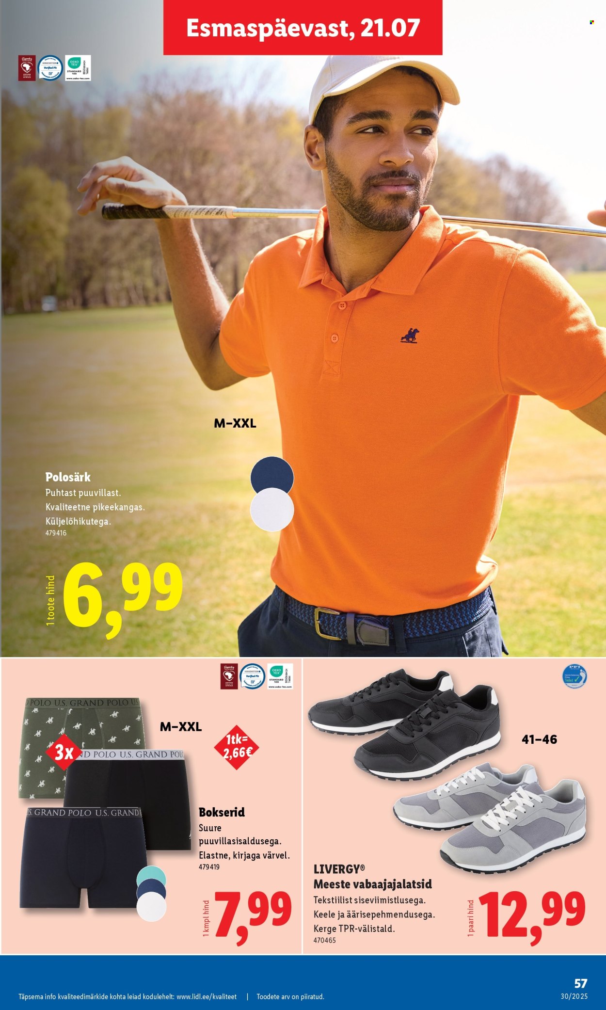Lidl kliendileht - 24.07.2025 - 27.07.2025. Lehekülg 57