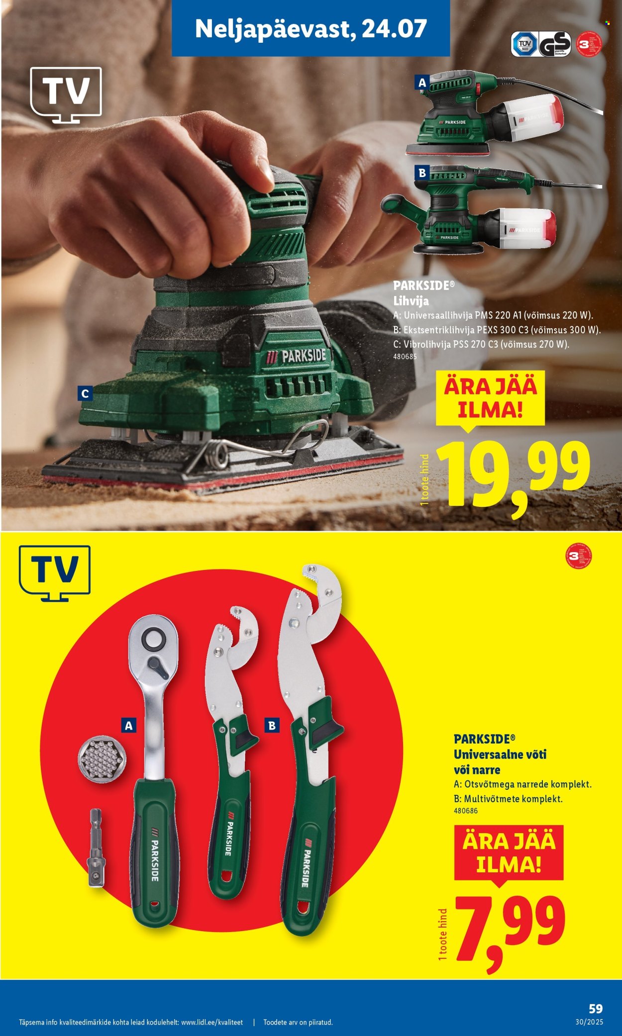 Lidl kliendileht - 24.07.2025 - 27.07.2025. Lehekülg 59