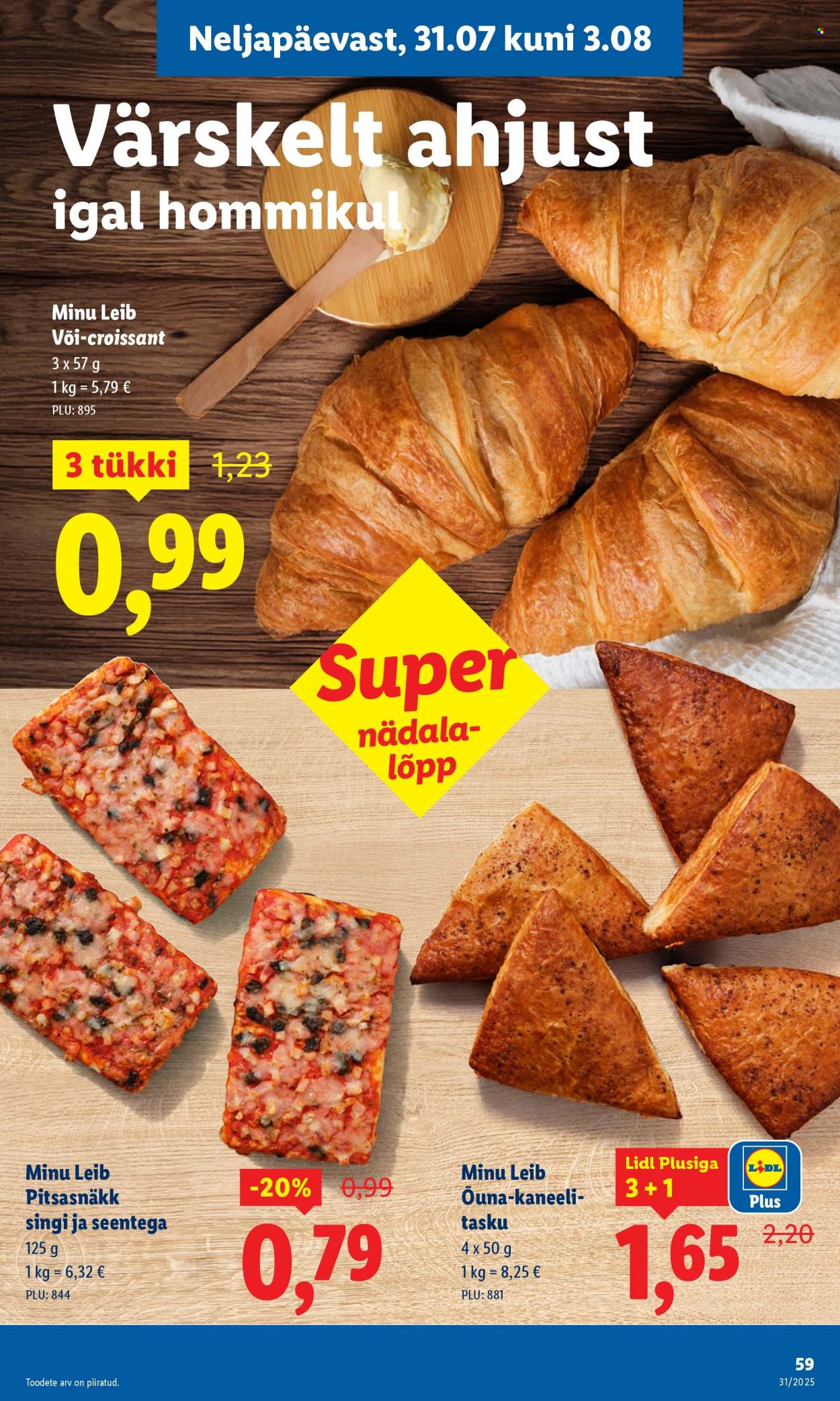 Lidl kliendileht - 28.07.2025 - 03.08.2025. Lehekülg 59