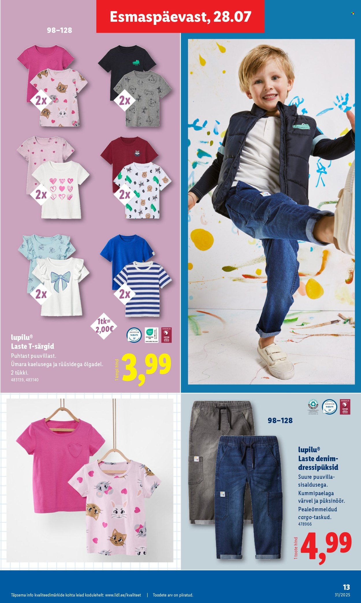 Lidl kliendileht - 28.07.2025 - 03.08.2025. Lehekülg 13