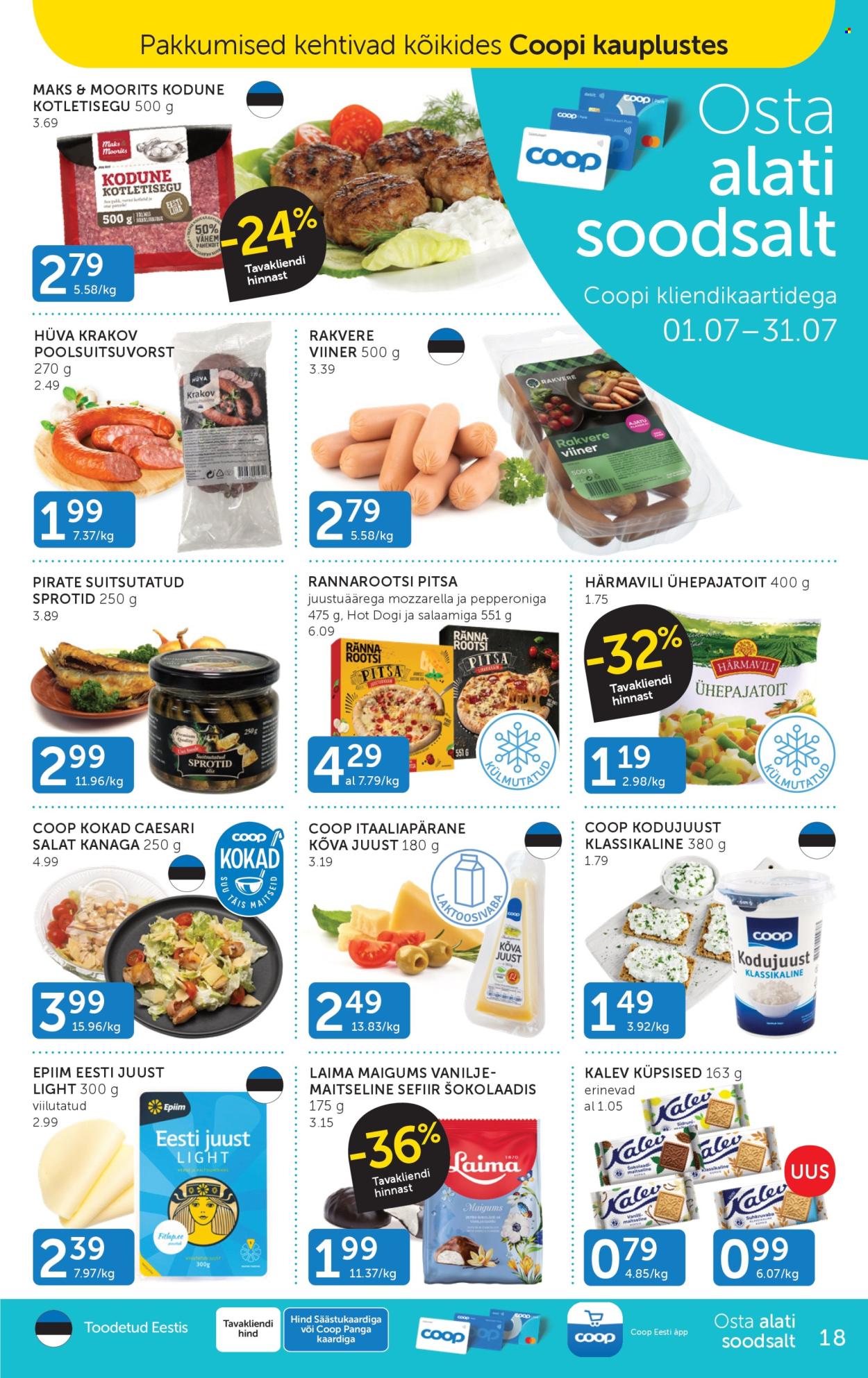 Coop kliendileht - 29.07.2025 - 04.08.2025. Lehekülg 18