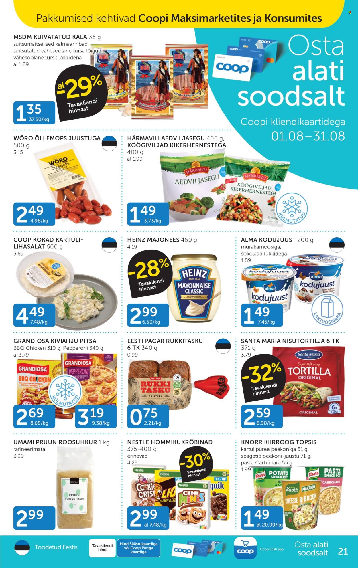 Coop kliendileht - 29.07.2025 - 04.08.2025. Lehekülg 21