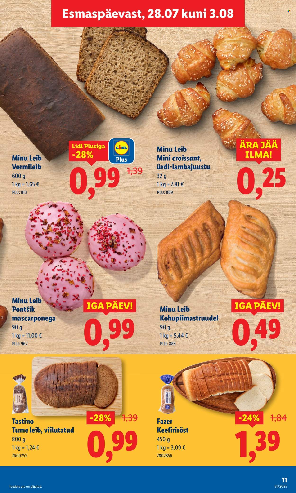 Lidl kliendileht - 31.07.2025 - 03.08.2025. Lehekülg 11