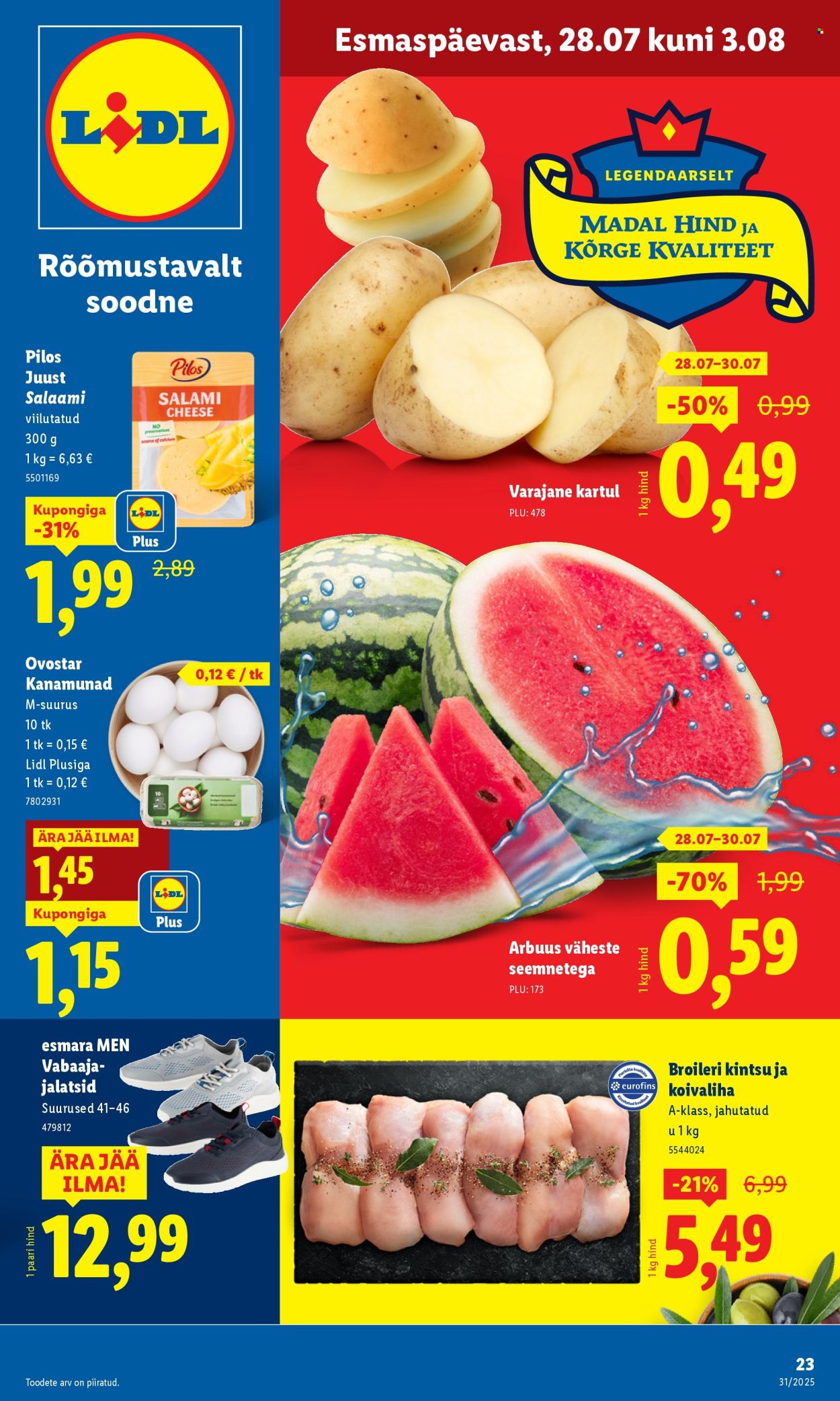 Lidl kliendileht - 31.07.2025 - 03.08.2025. Lehekülg 23