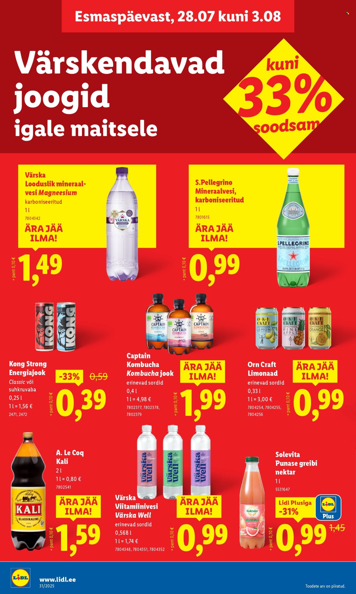 Lidl kliendileht - 31.07.2025 - 03.08.2025. Lehekülg 40