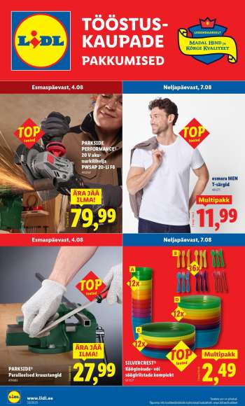 Kaupluse Lidl kliendileht - 04.08.2025 - 10.08.2025.