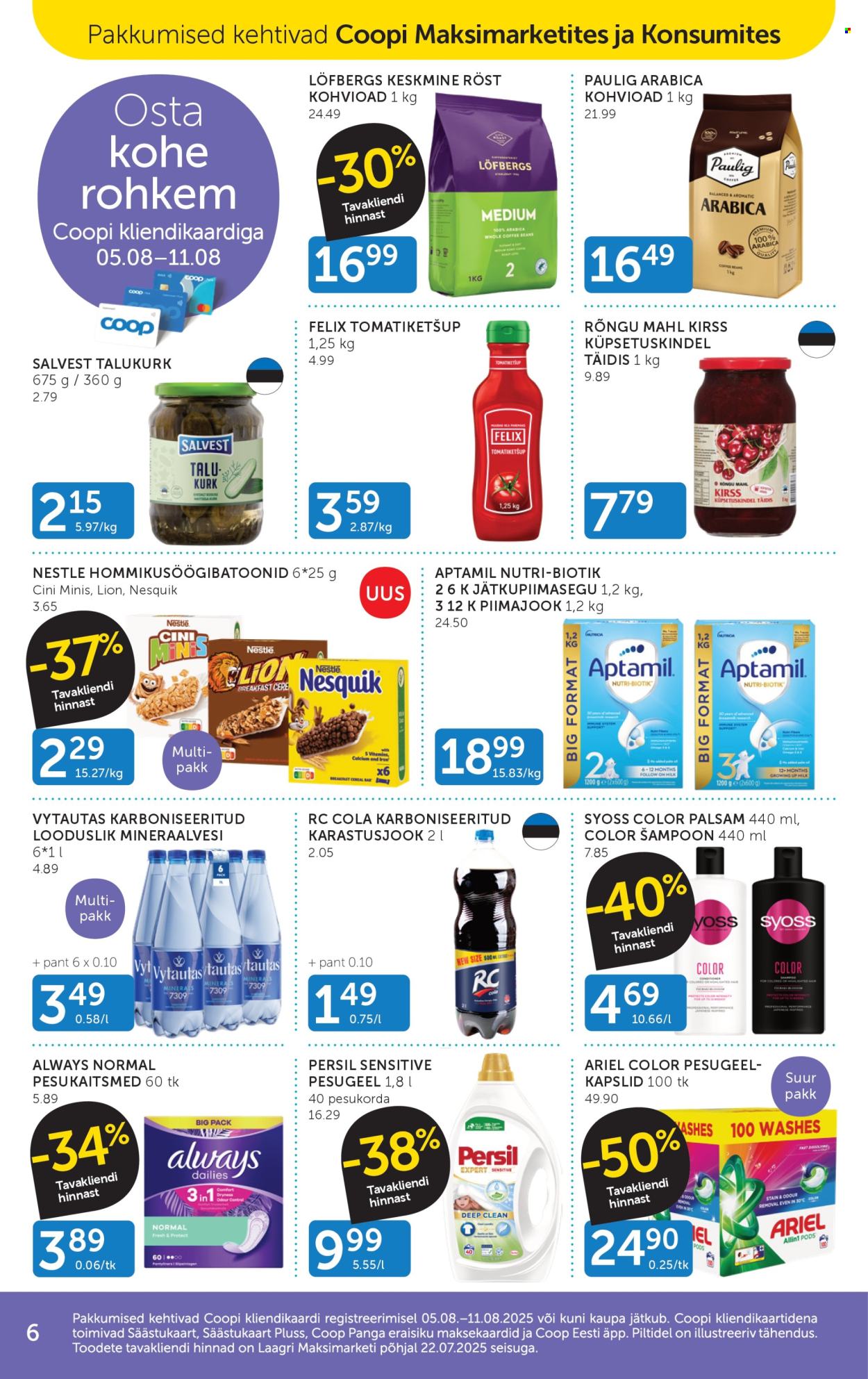 Coop kliendileht - 05.08.2025 - 11.08.2025. Lehekülg 6