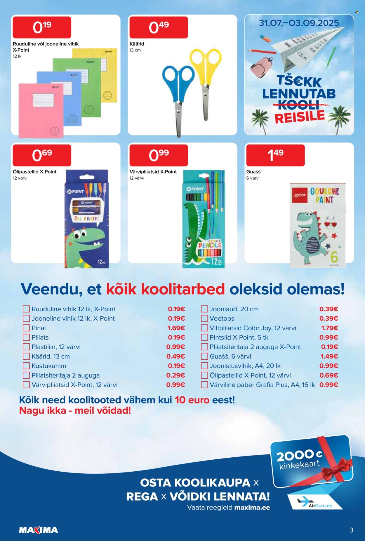Maxima kliendileht - 05.08.2025 - 11.08.2025. Lehekülg 3
