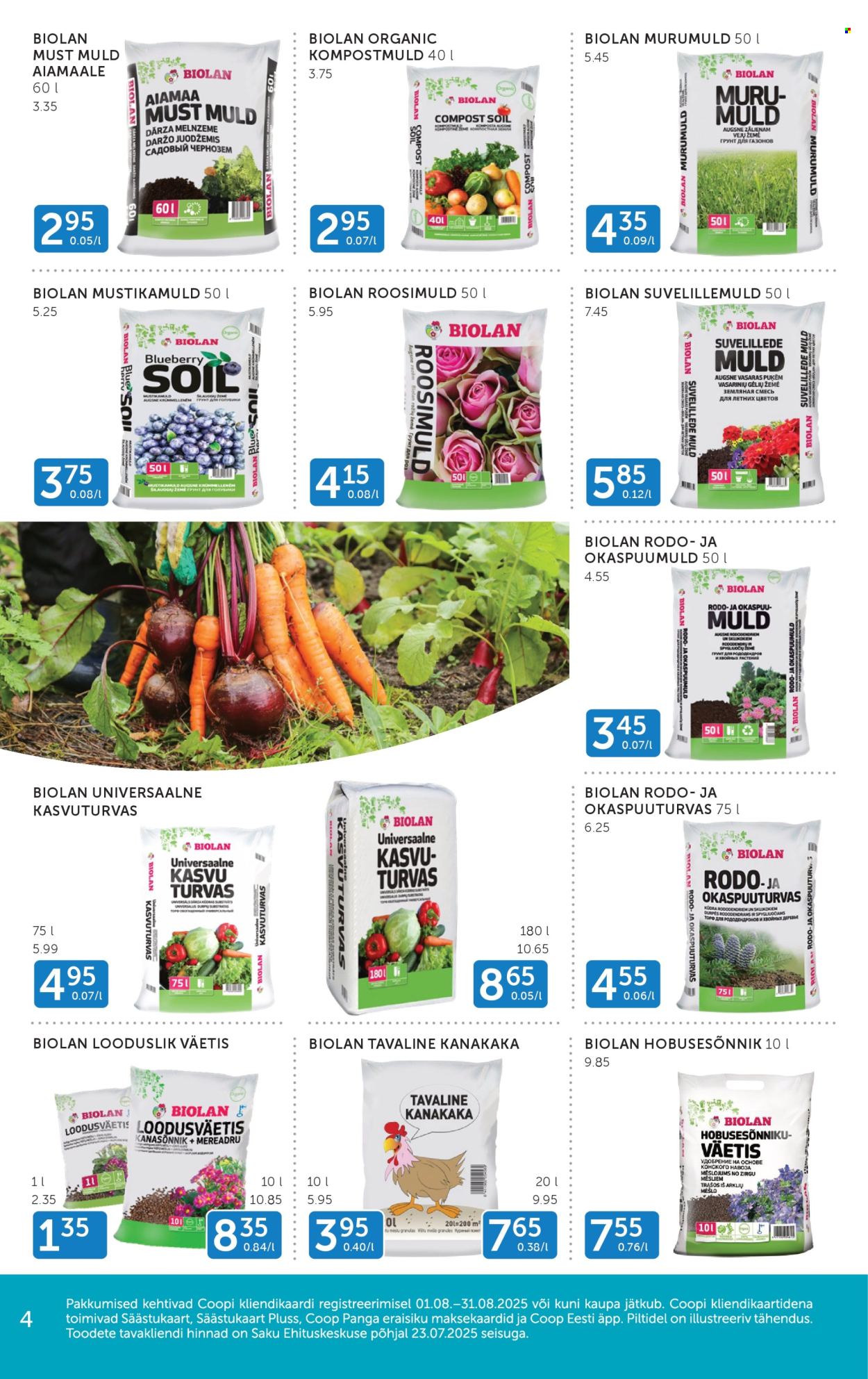 Coop kliendileht - 01.08.2025 - 31.08.2025. Lehekülg 4