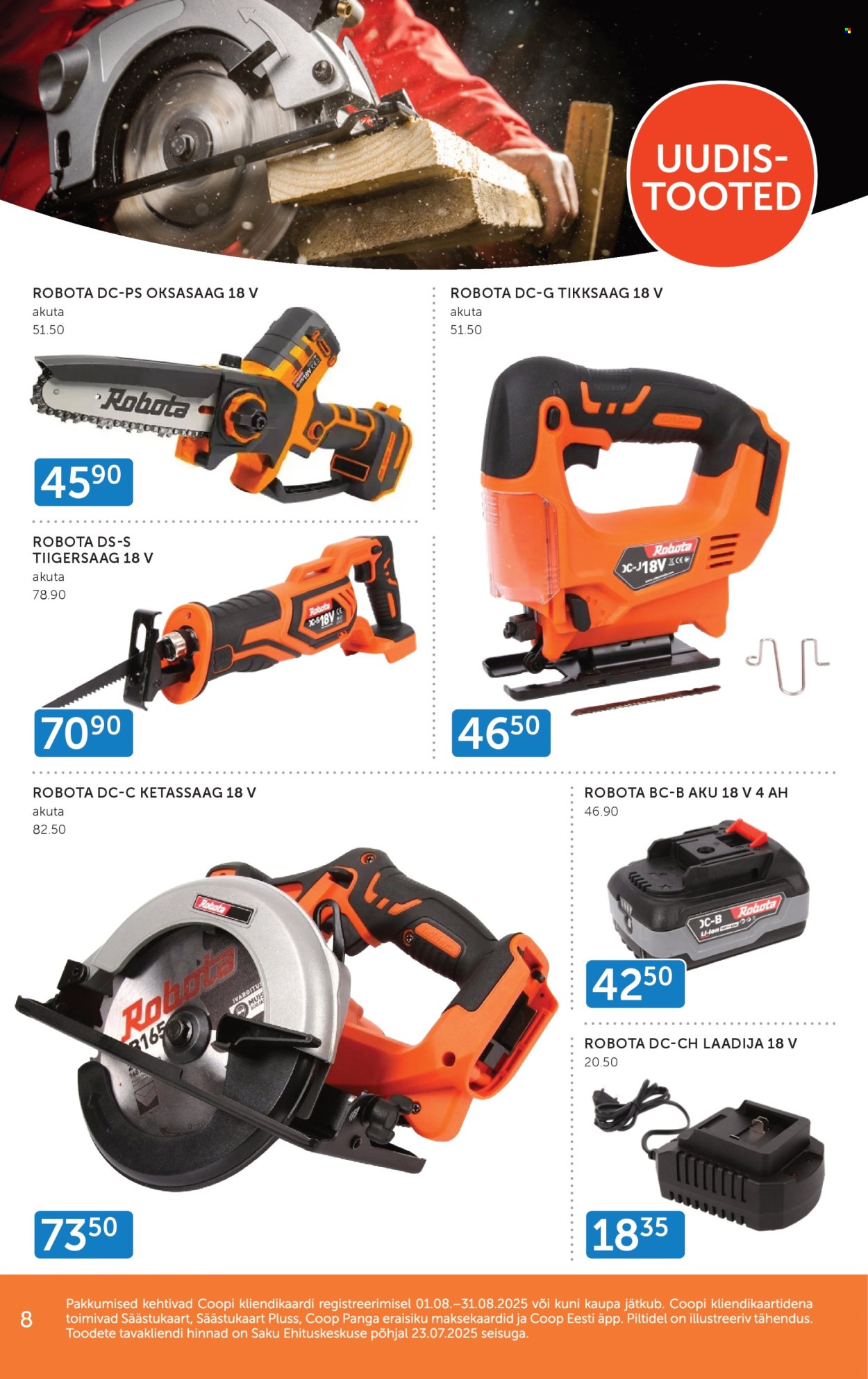 Coop kliendileht - 01.08.2025 - 31.08.2025. Lehekülg 8