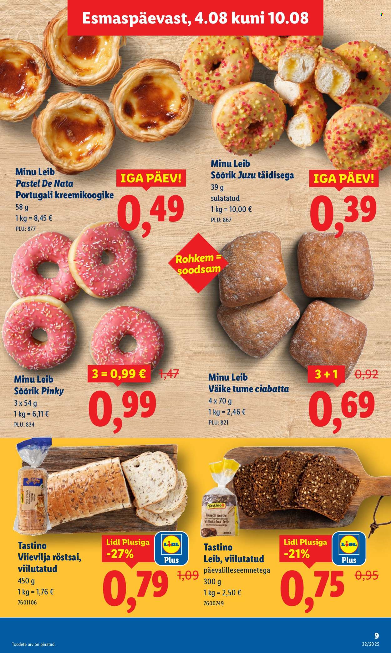 Lidl kliendileht - 07.08.2025 - 10.08.2025. Lehekülg 9