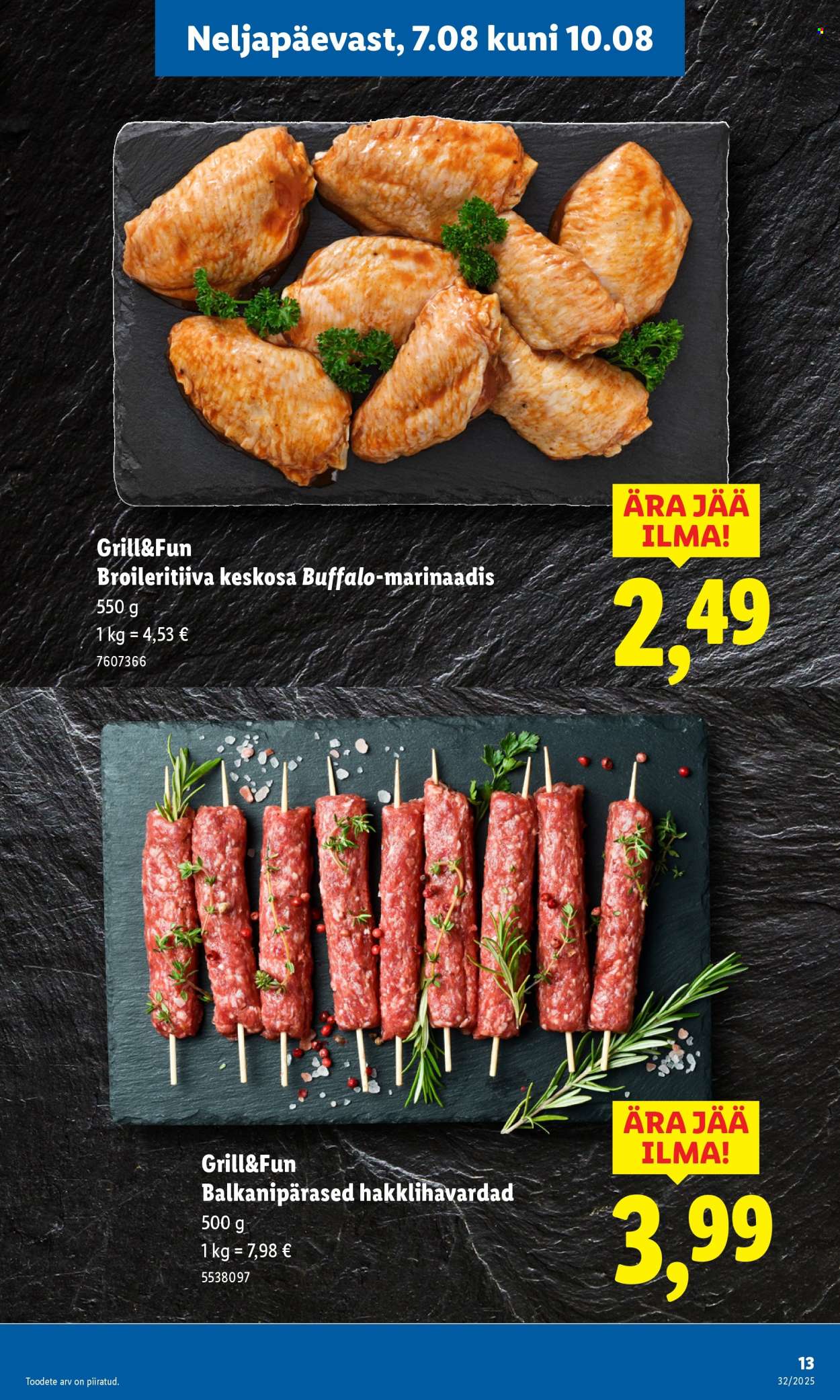 Lidl kliendileht - 07.08.2025 - 10.08.2025. Lehekülg 13
